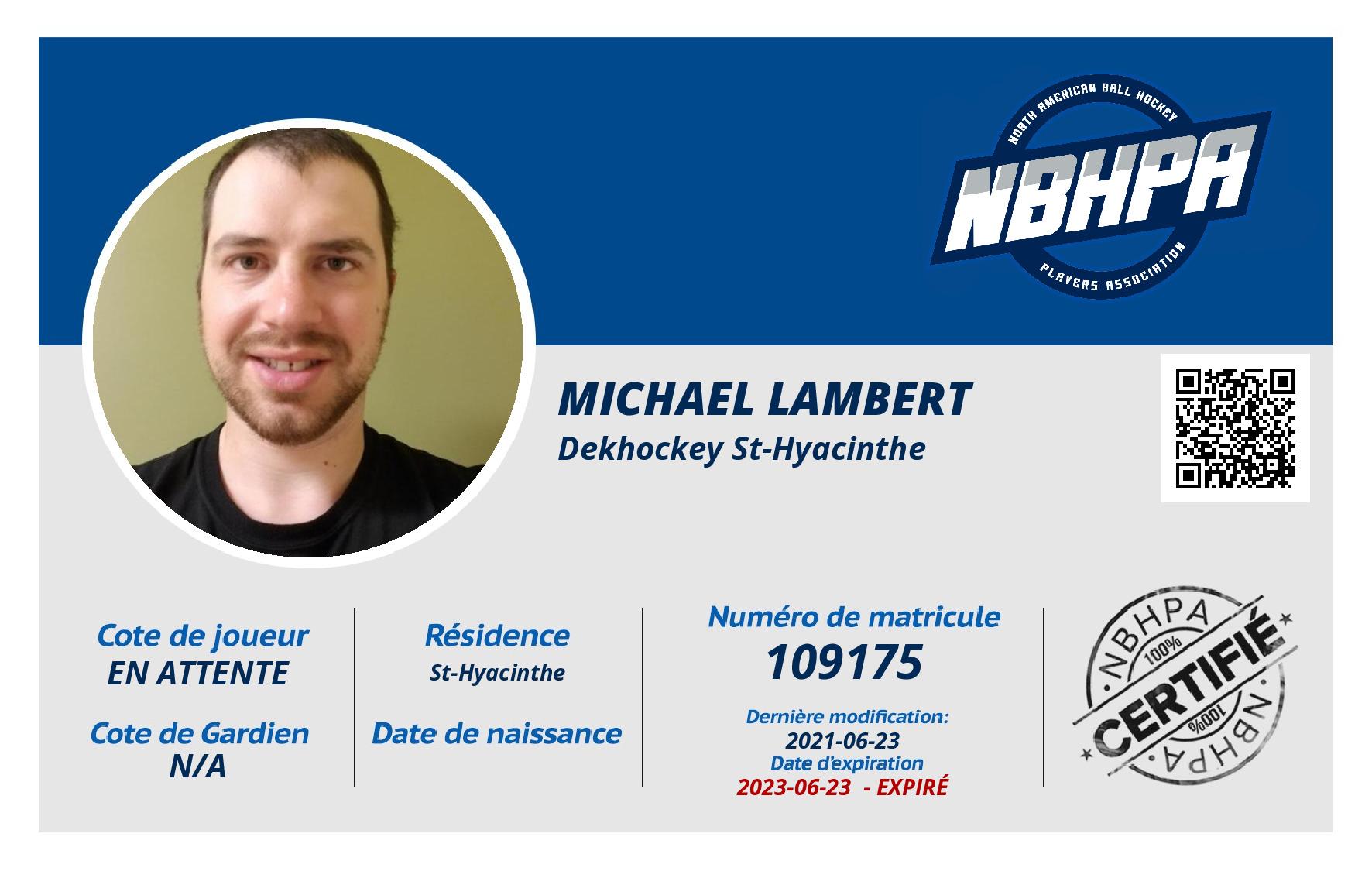 Michael Lambert