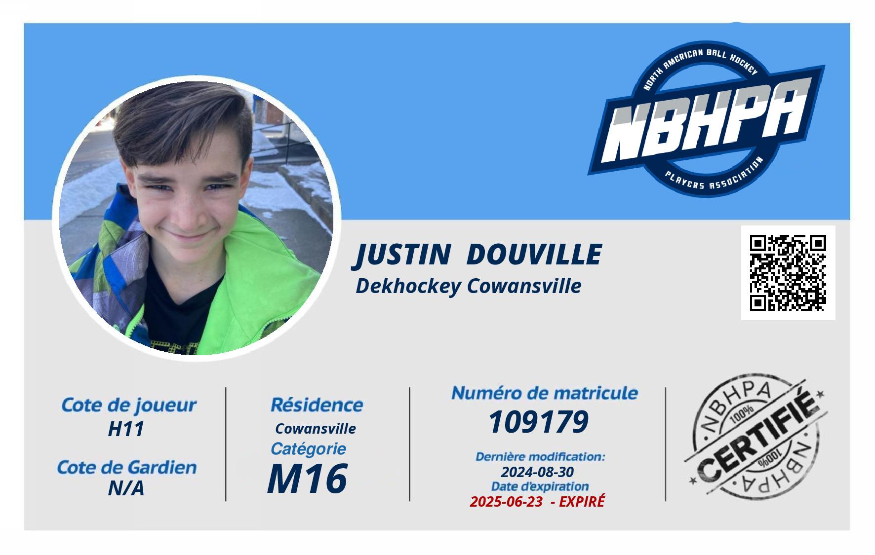 Justin  Douville