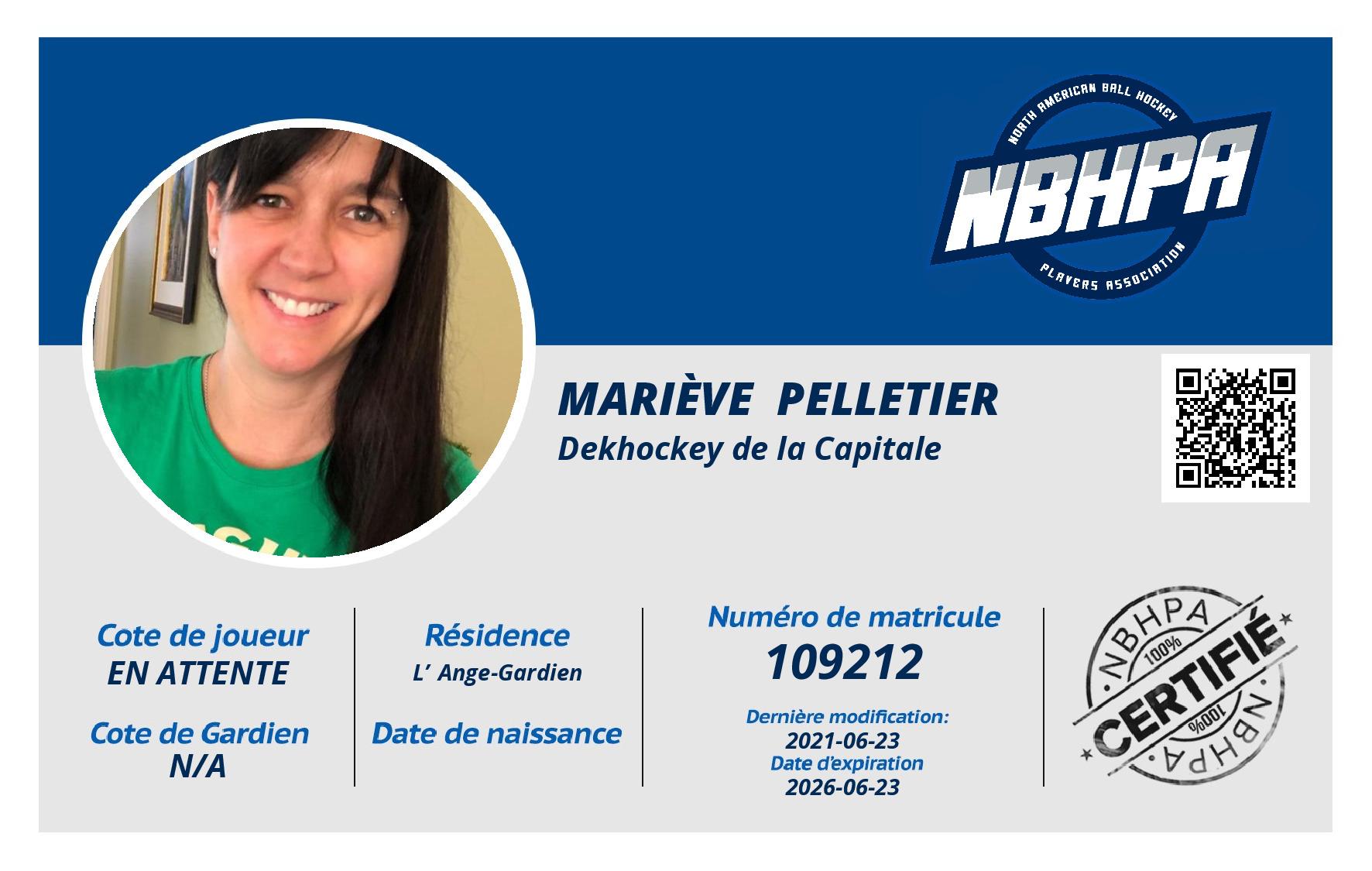 Mariève  Pelletier