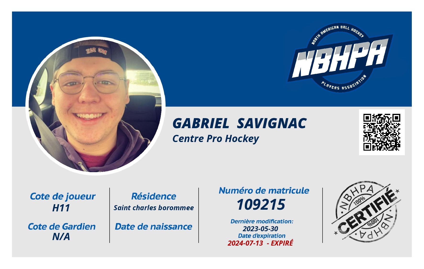 Gabriel  Savignac 