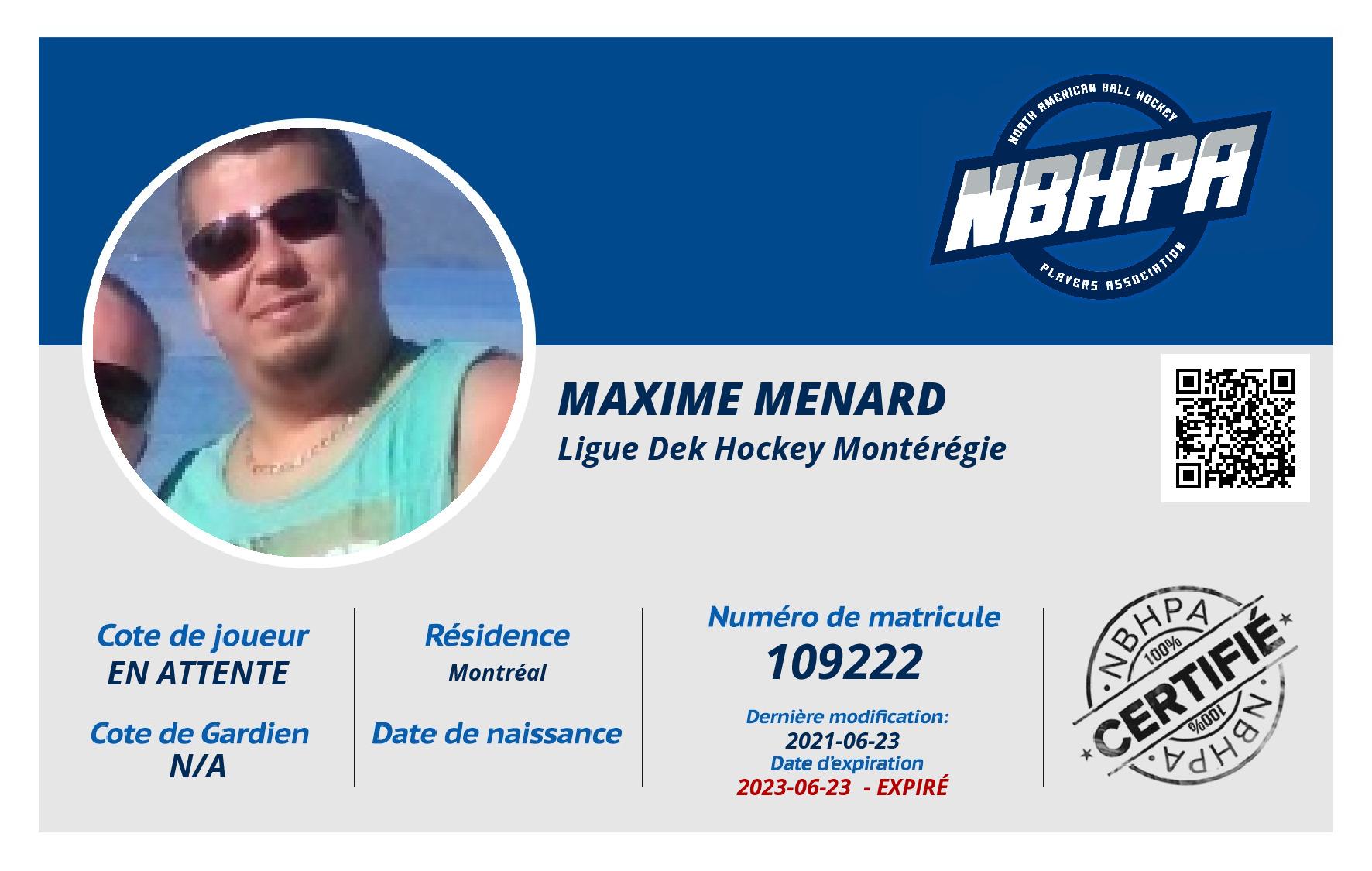Maxime Menard