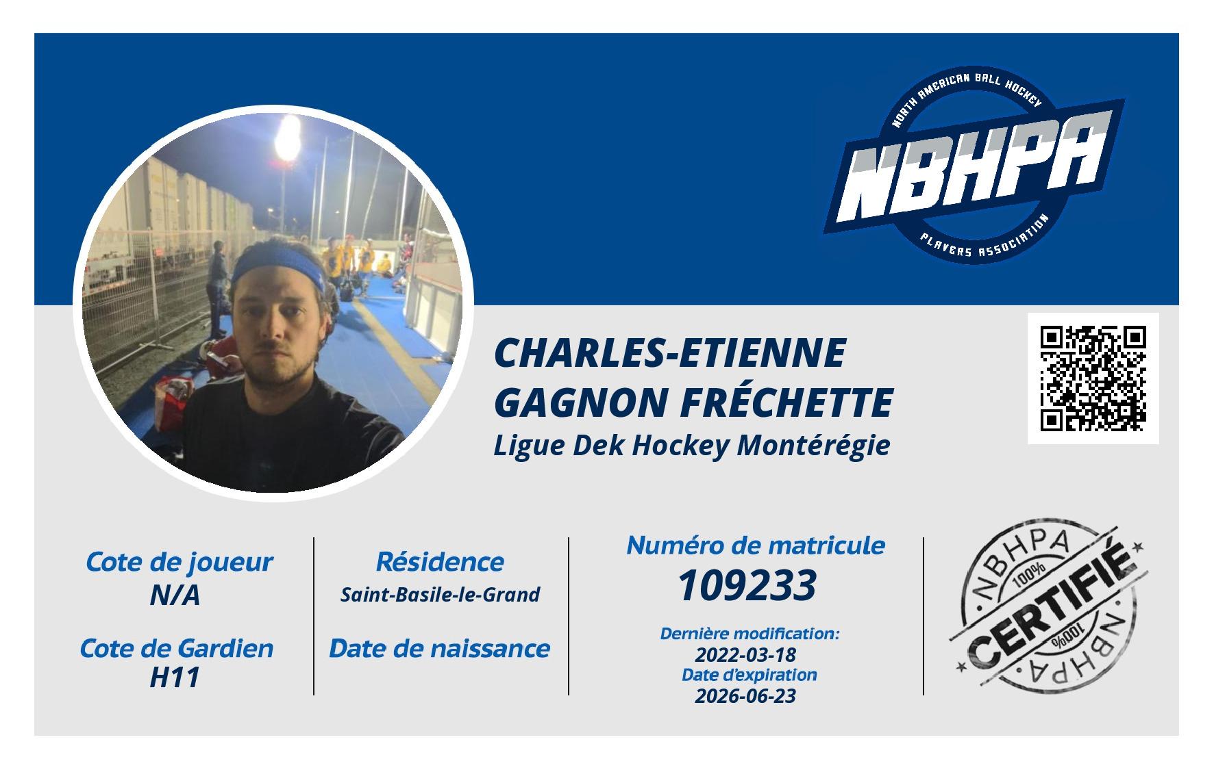 Charles-Etienne Gagnon Fréchette
