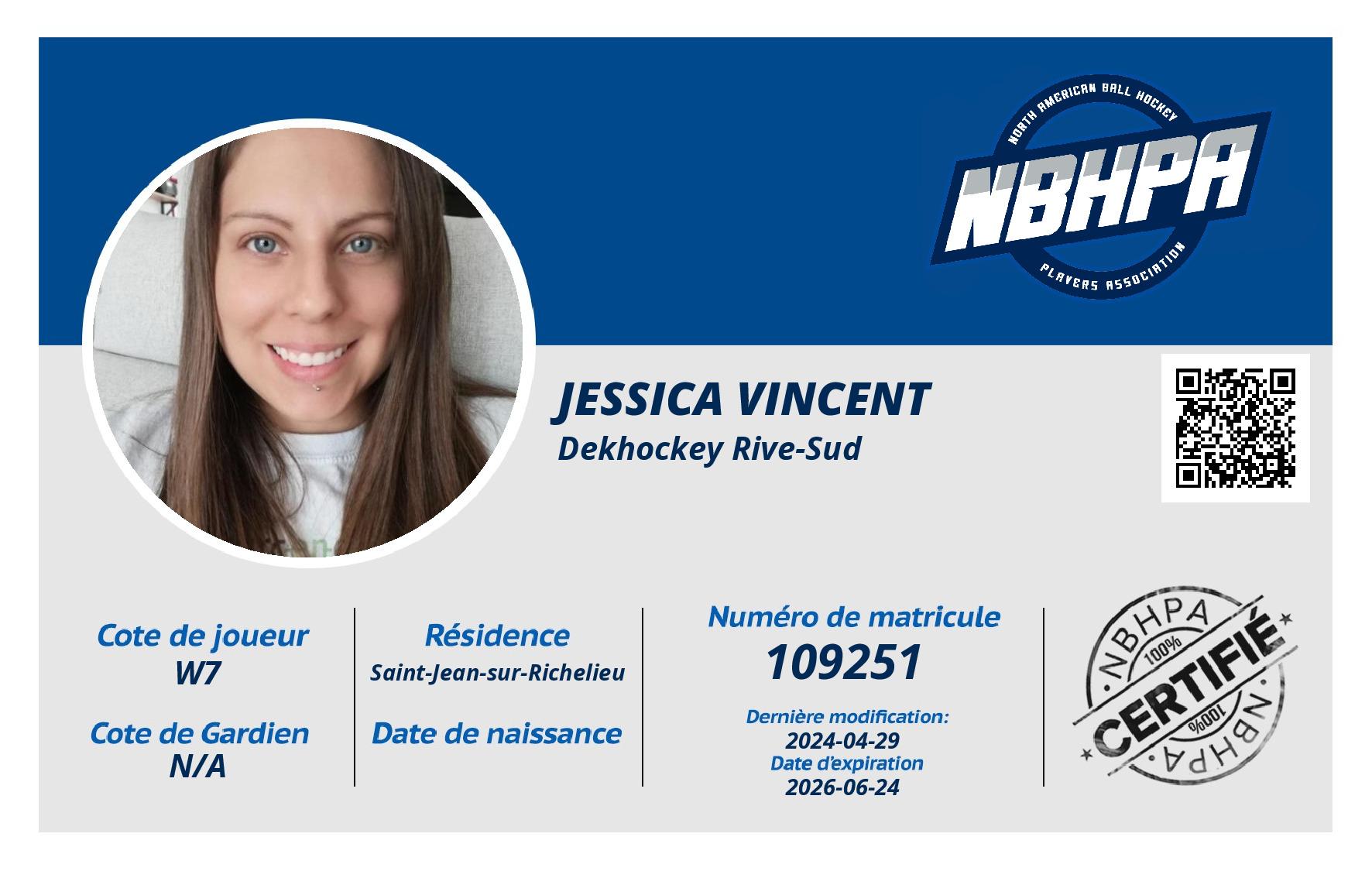 Jessica Vincent