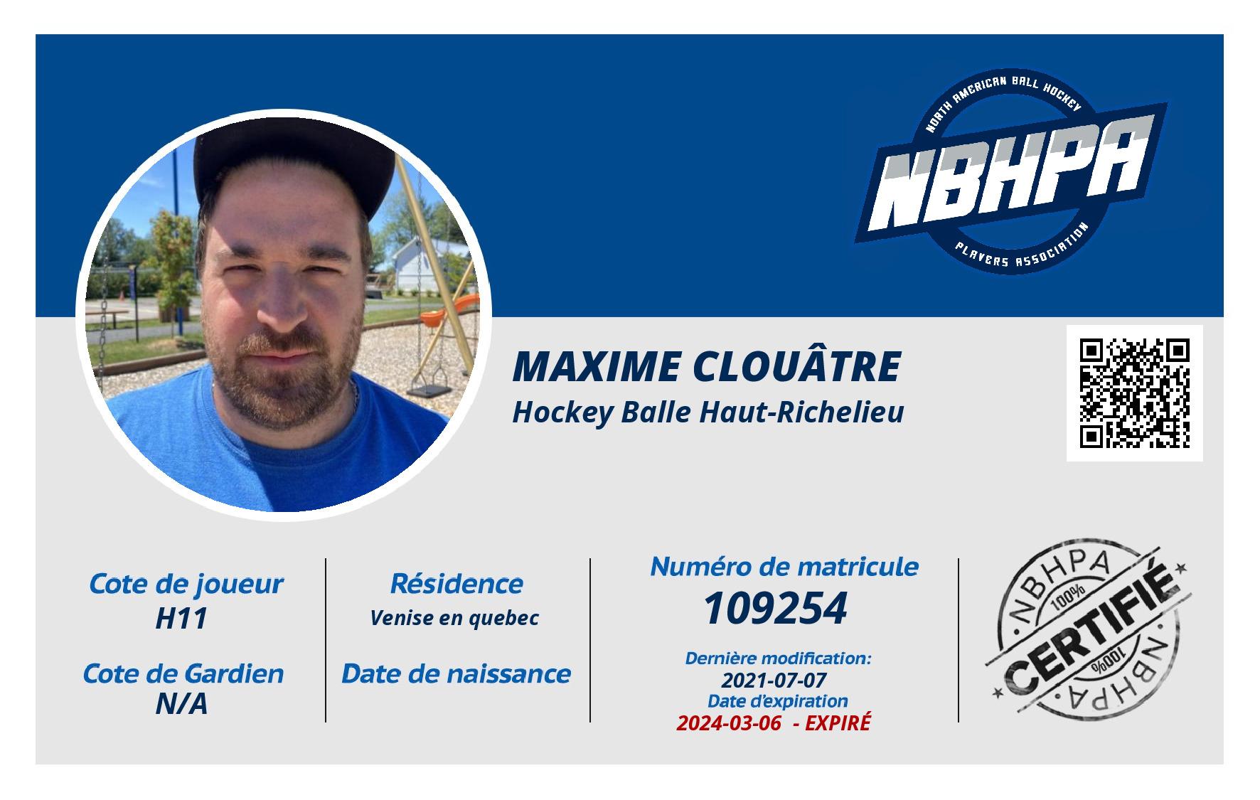 Maxime Clouâtre