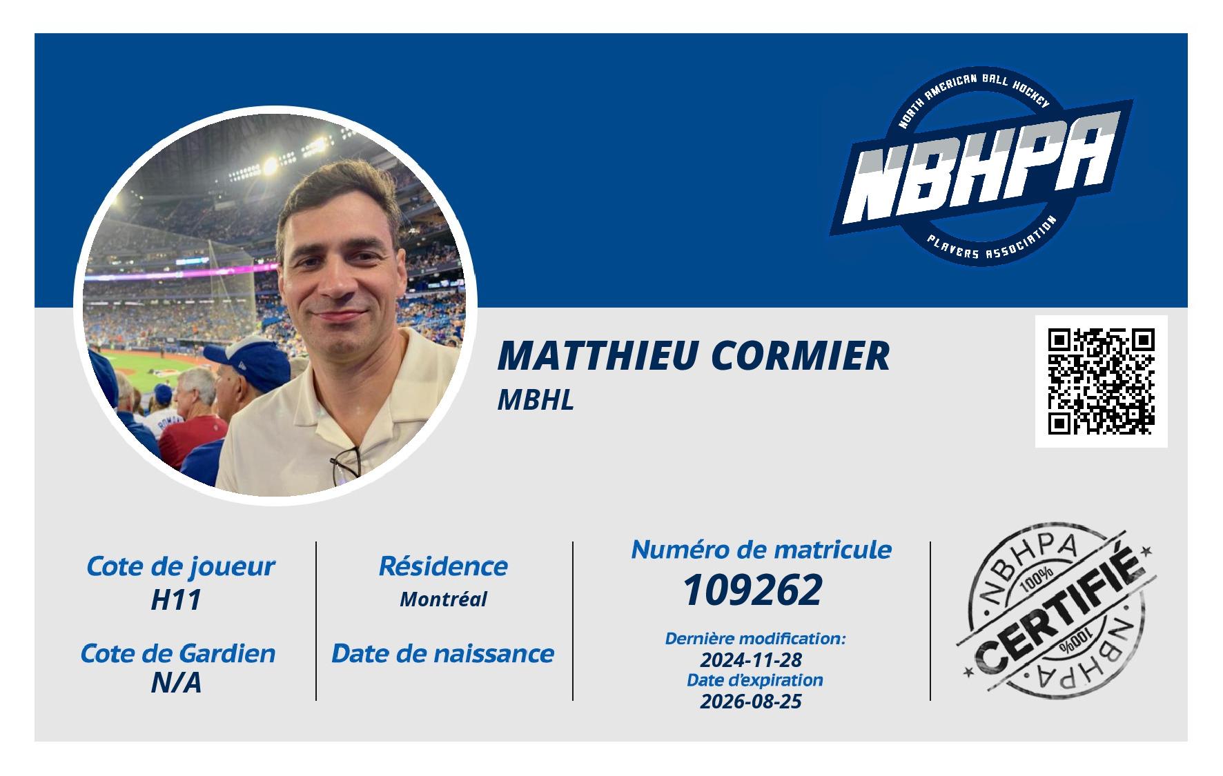 Matthieu Cormier