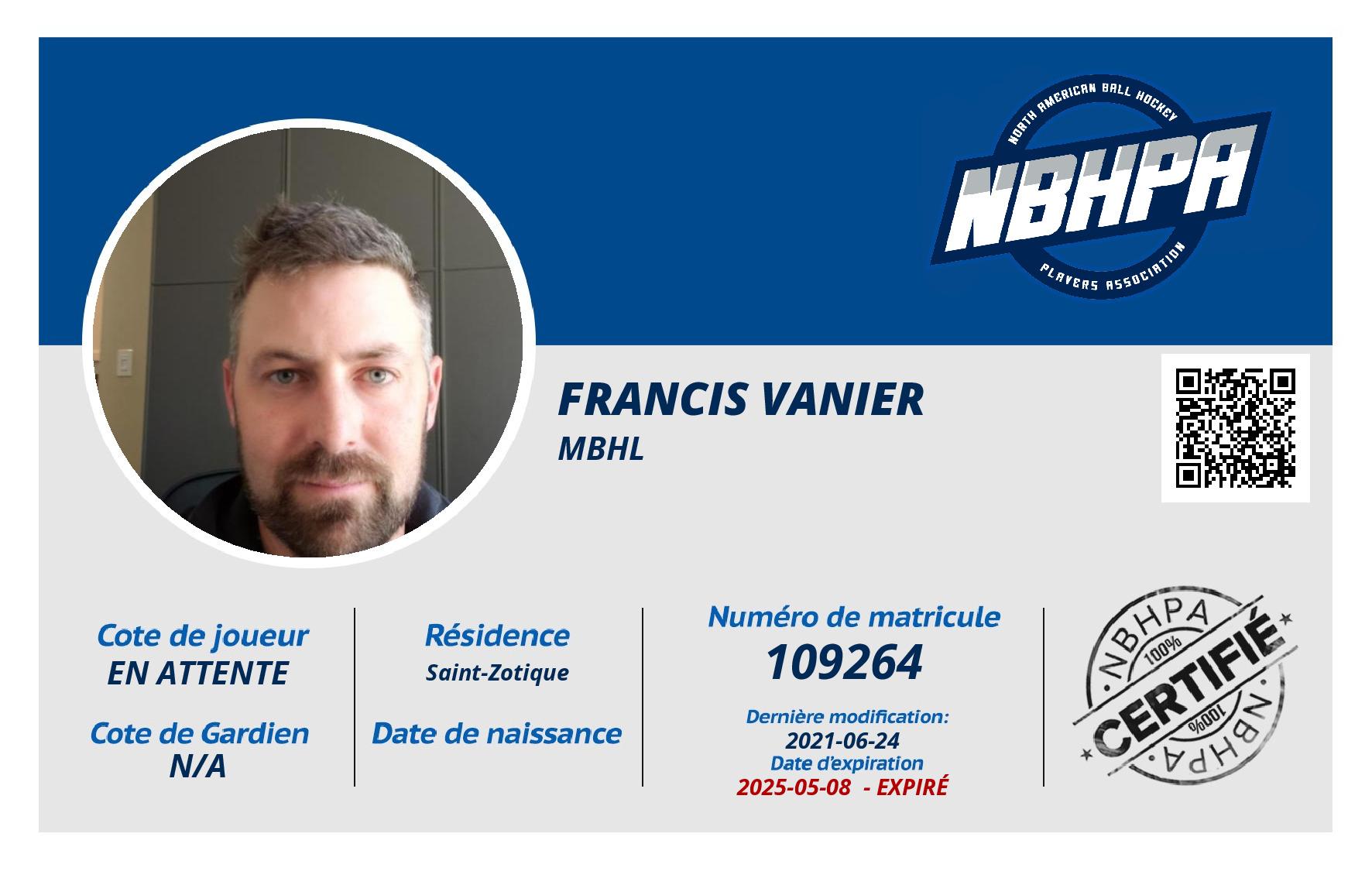 Francis Vanier