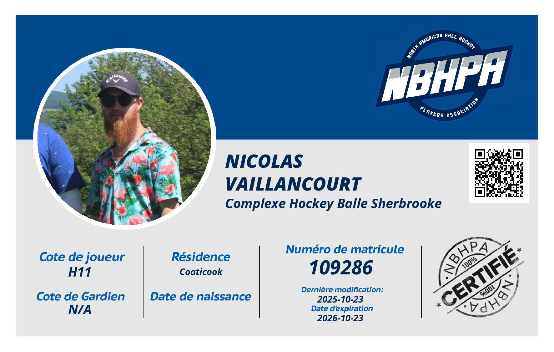Nicolas Vaillancourt