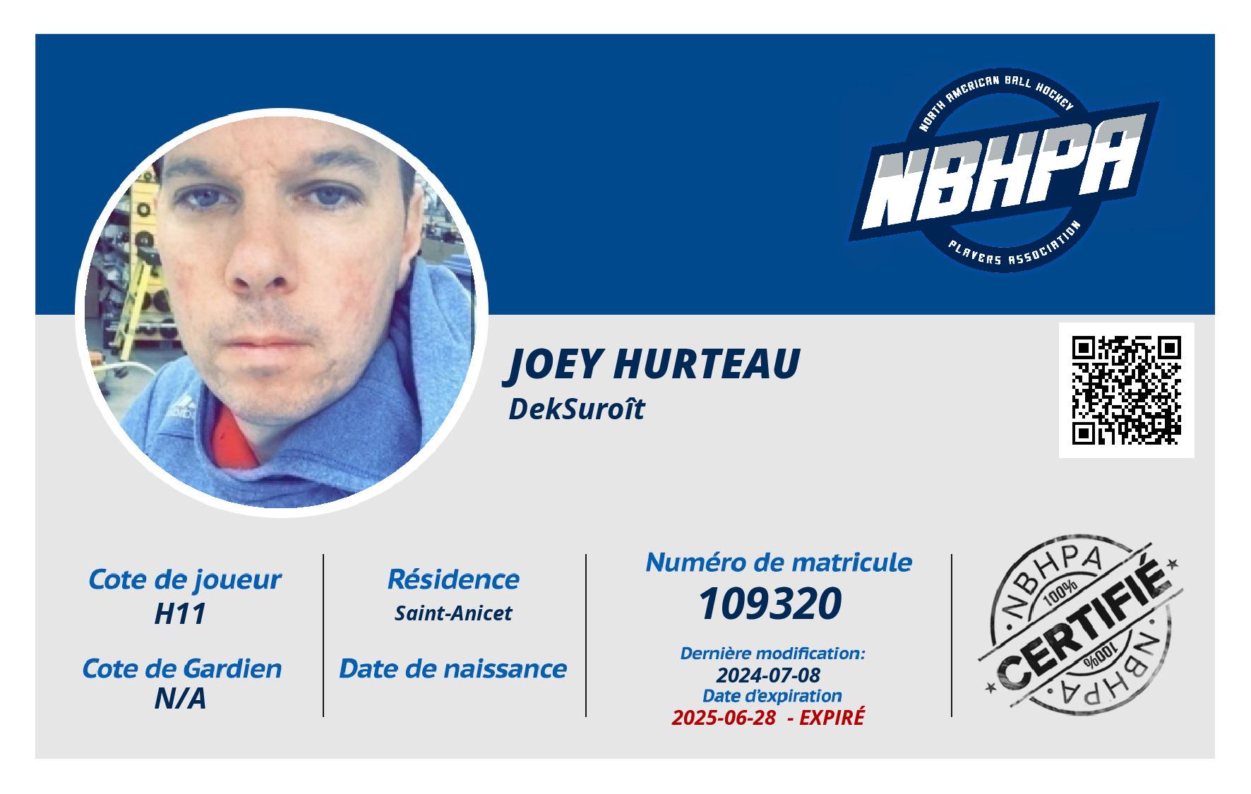 Joey Hurteau