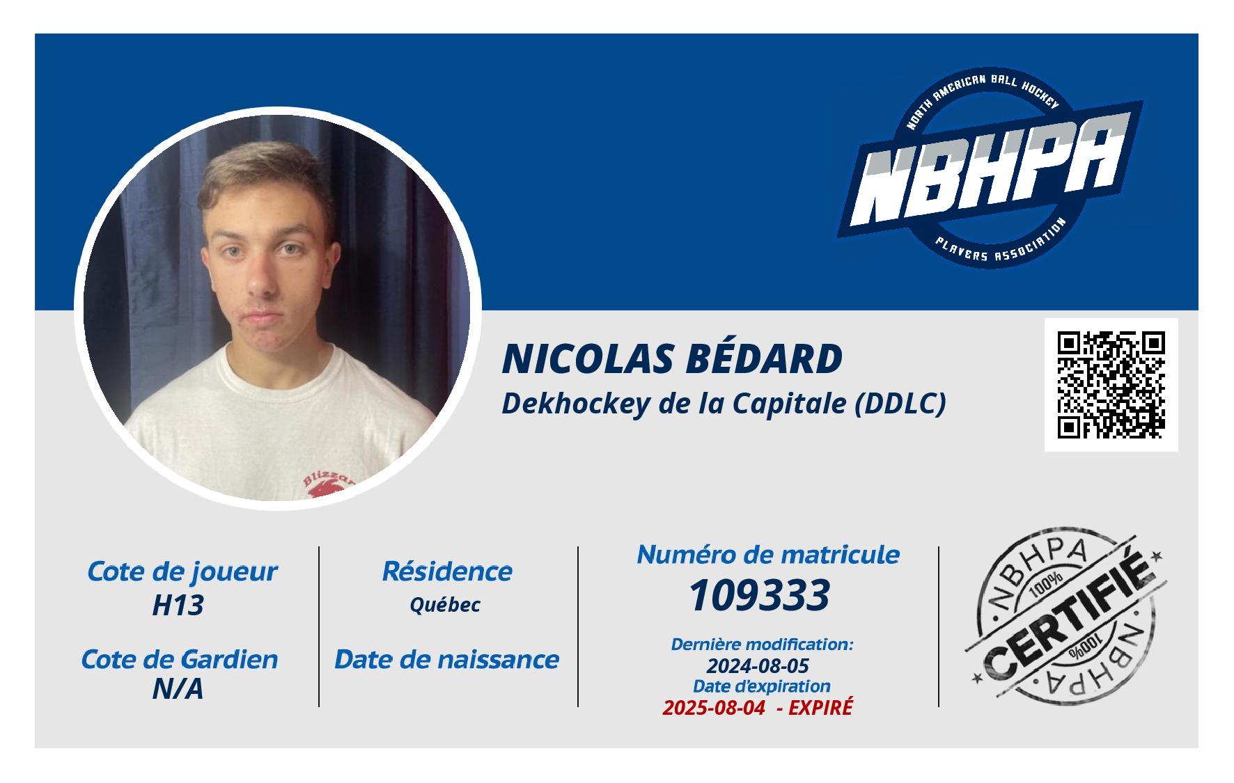 Nicolas Bédard 
