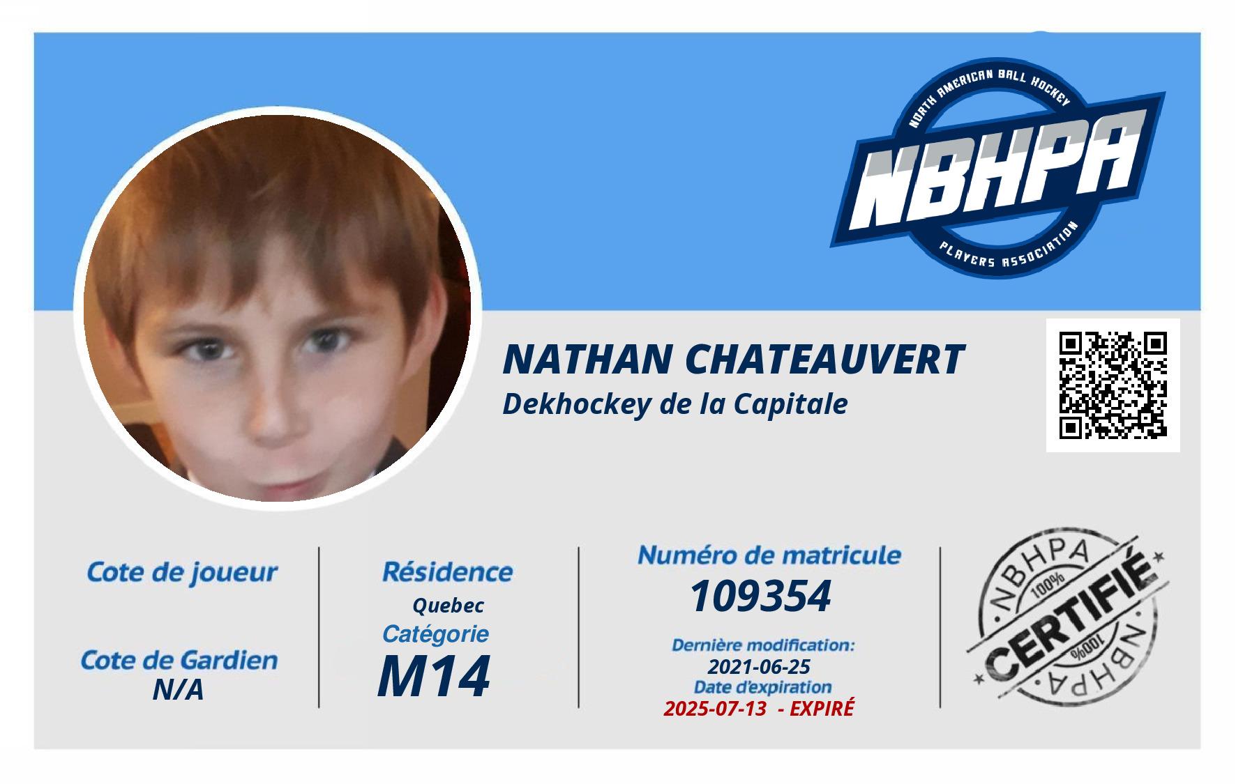 Nathan Chateauvert