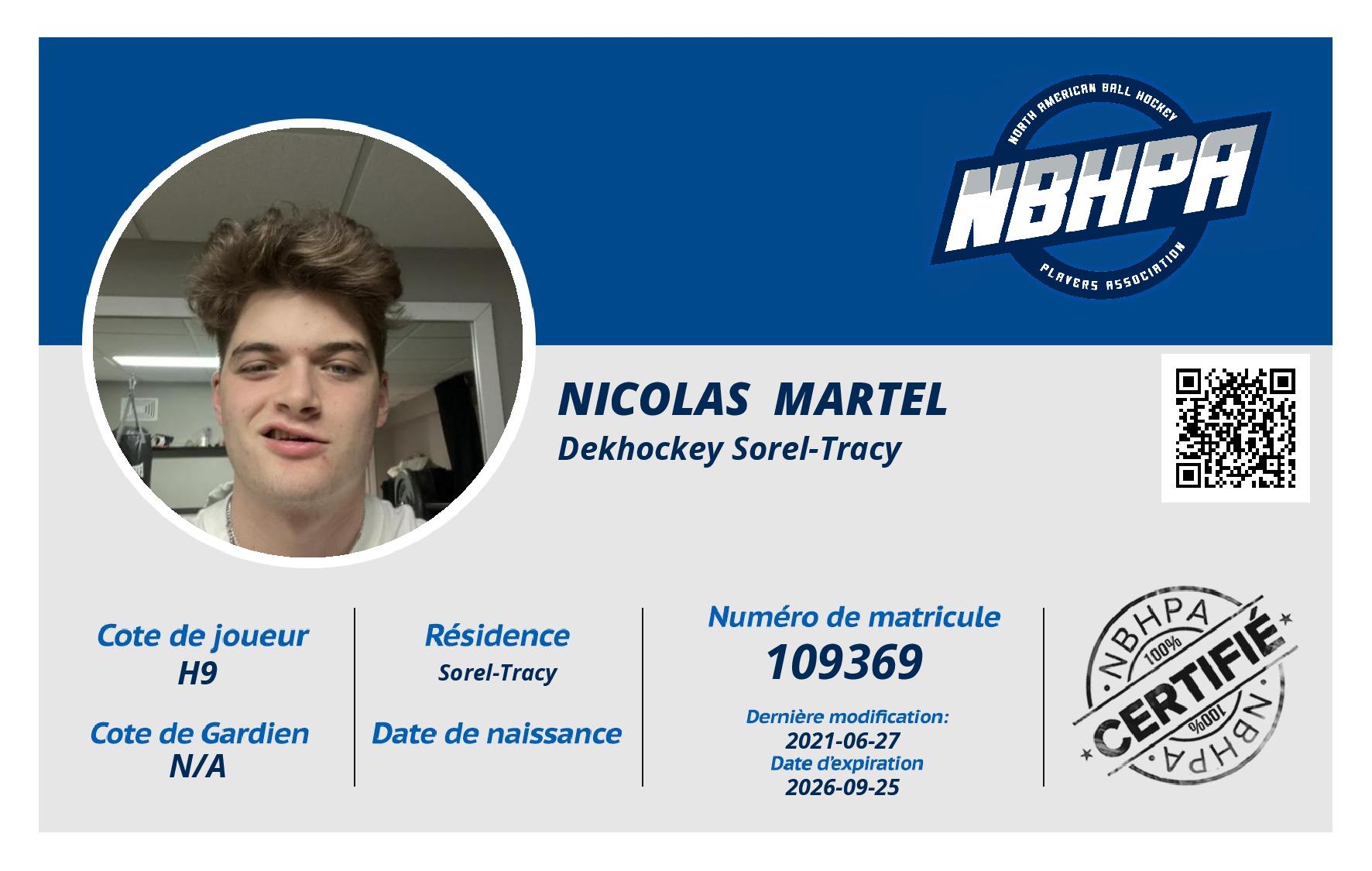 Nicolas  Martel
