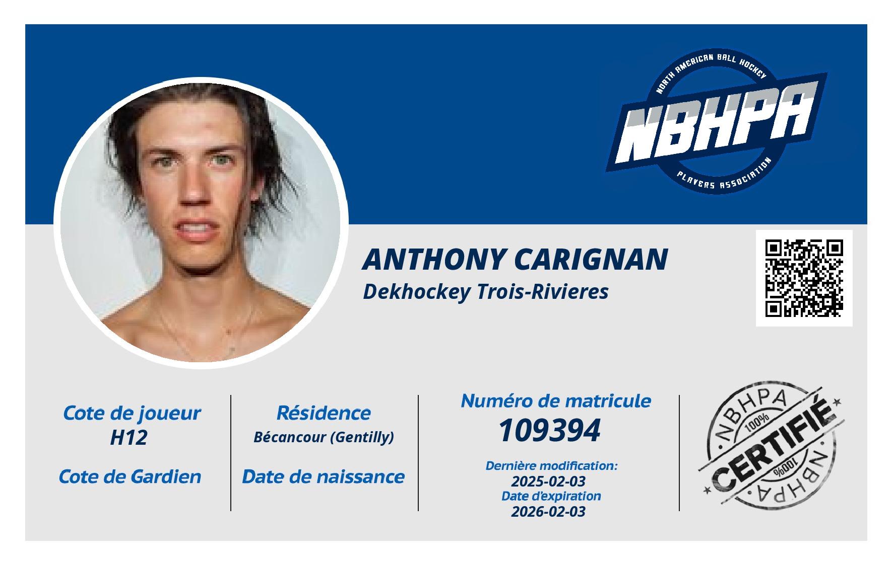 Anthony Carignan