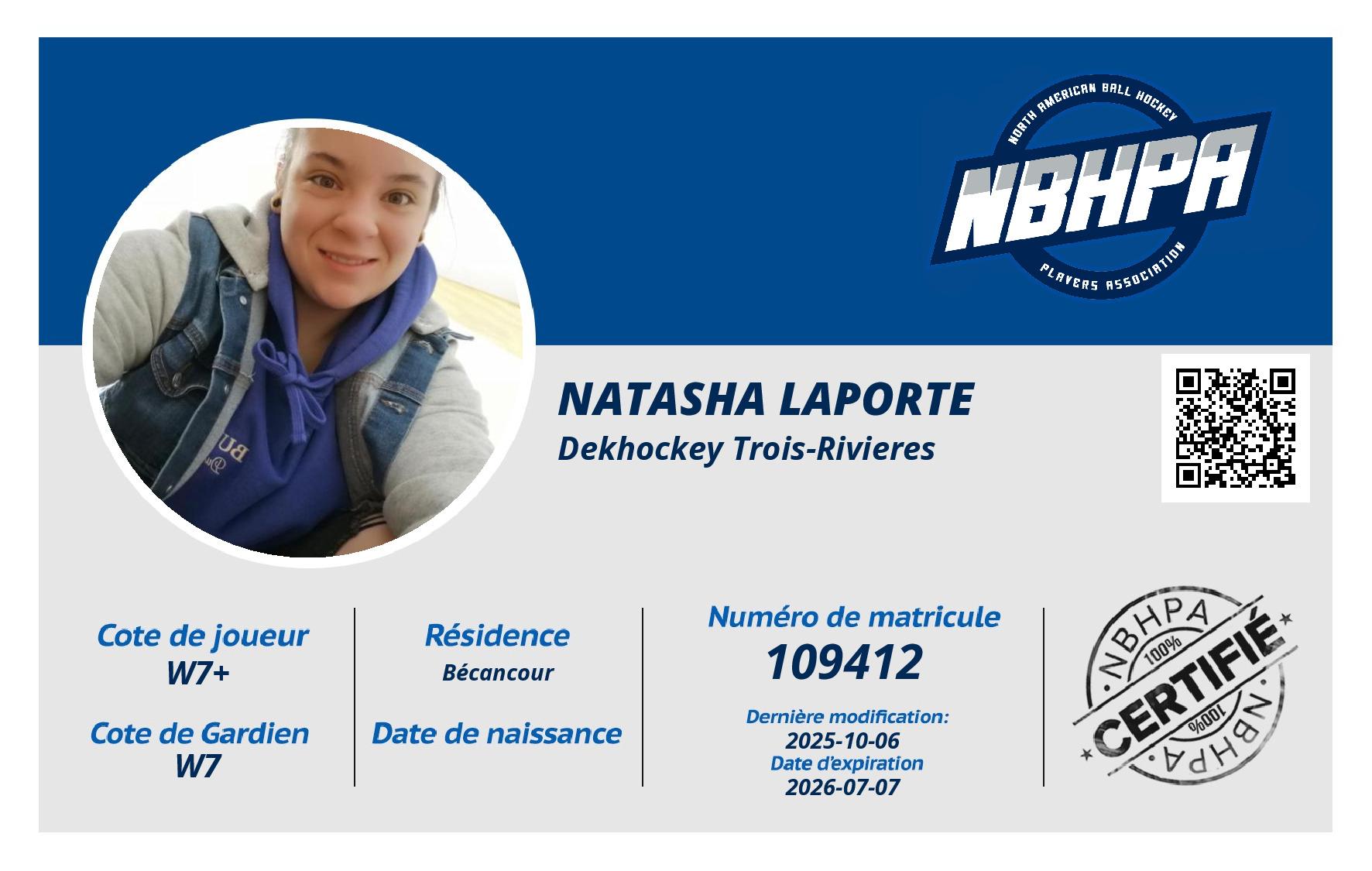 Natasha Laporte