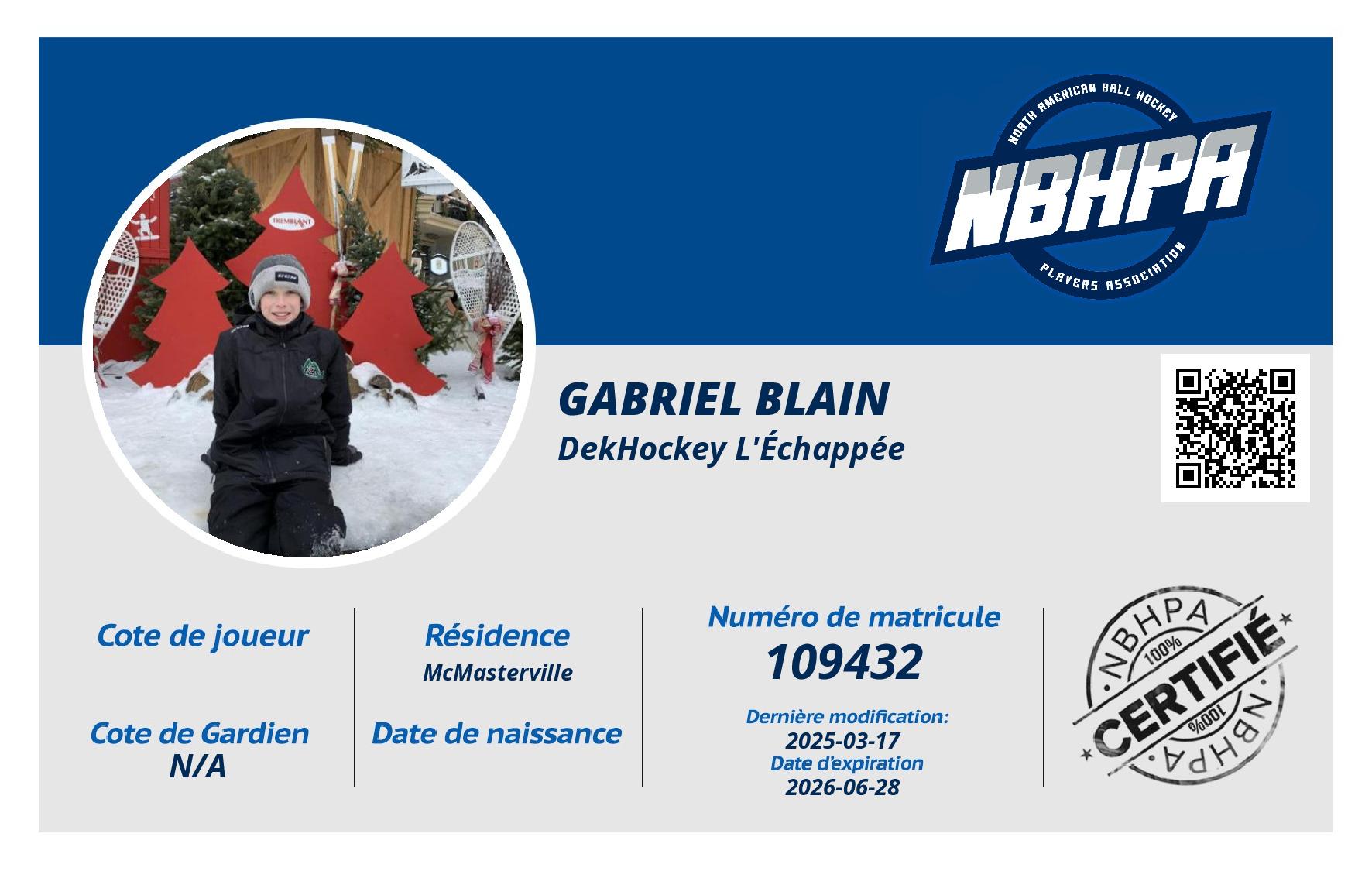 Gabriel Blain