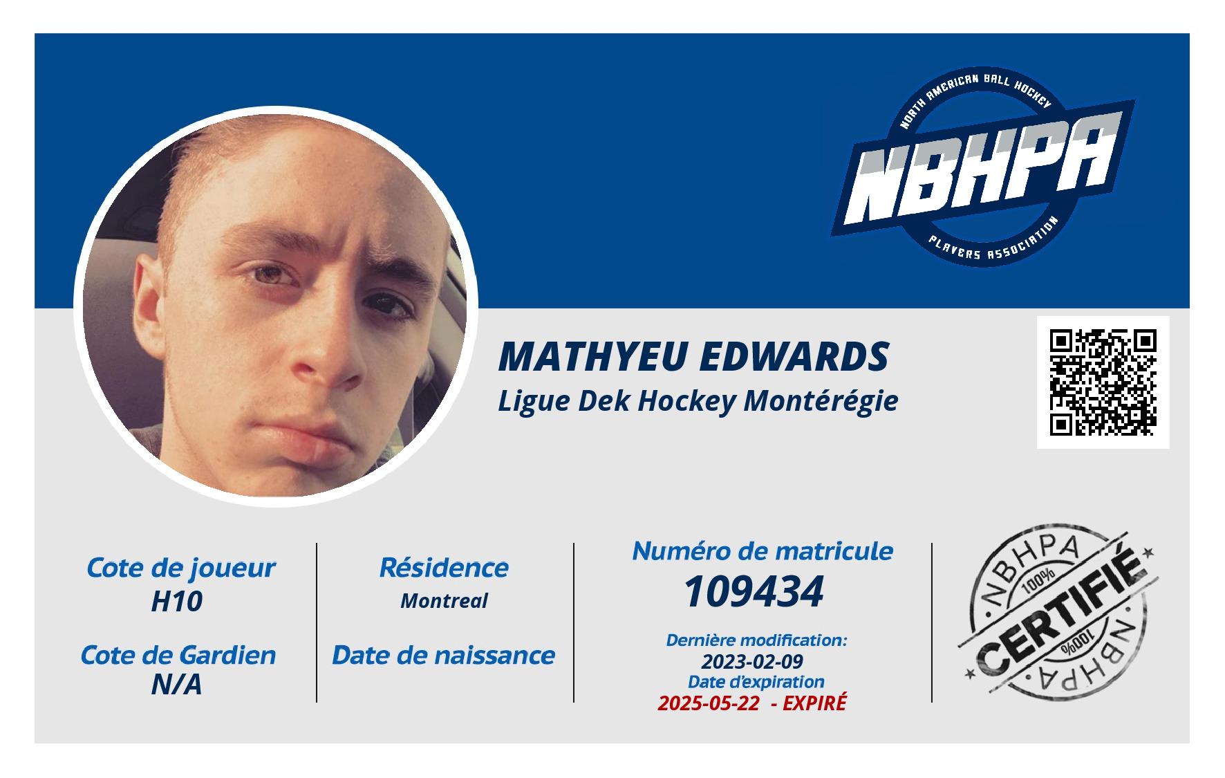 Mathyeu Edwards