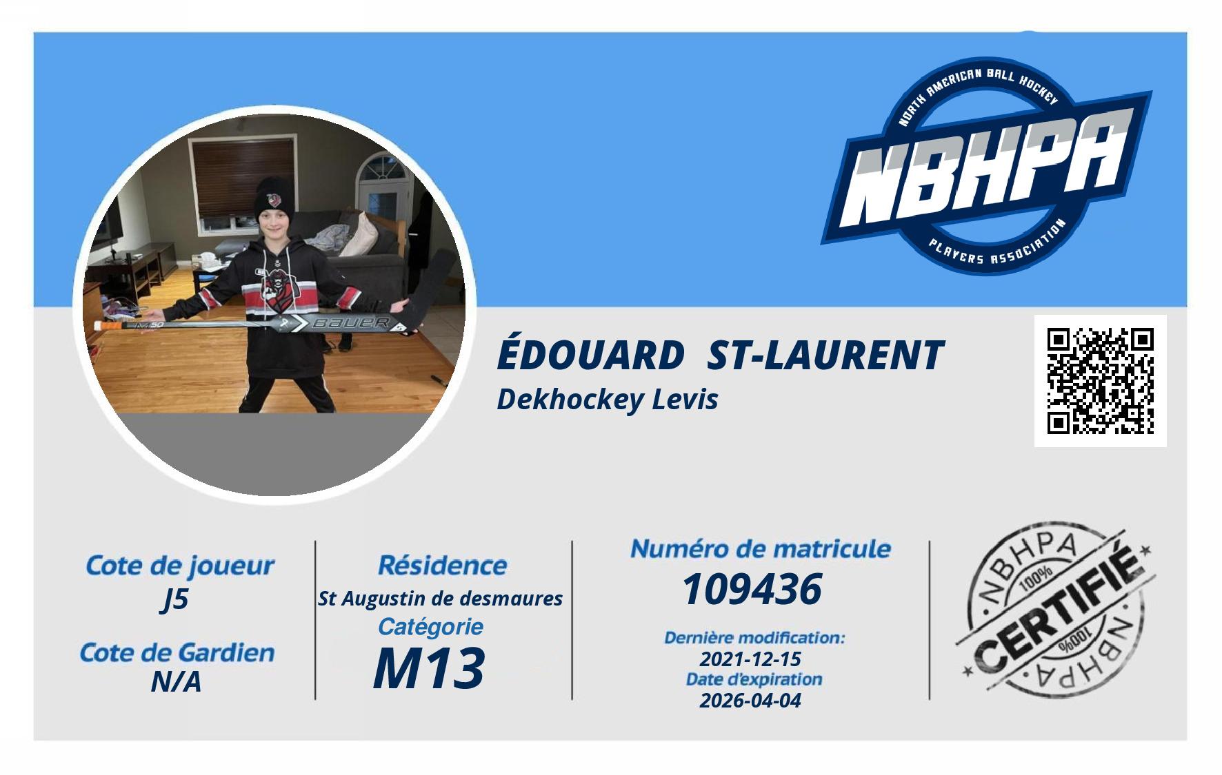Édouard  St-laurent 