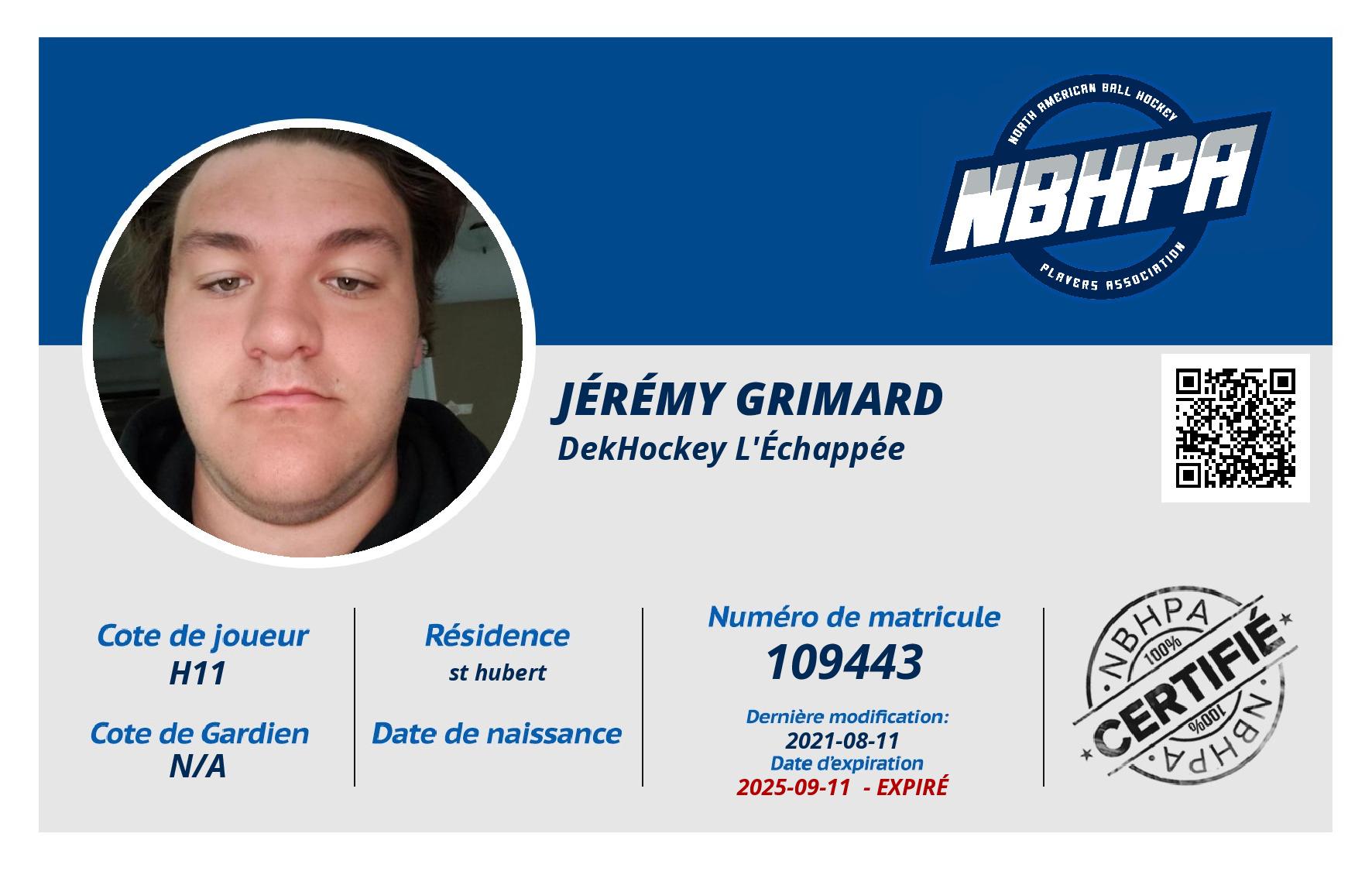 Jérémy Grimard