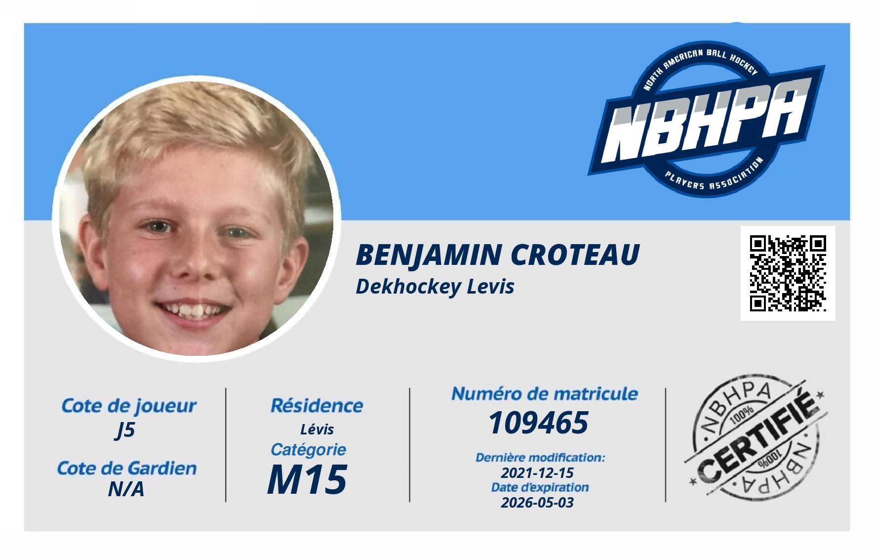 Benjamin Croteau