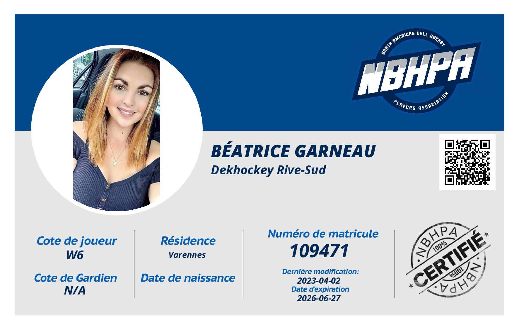 Béatrice Garneau