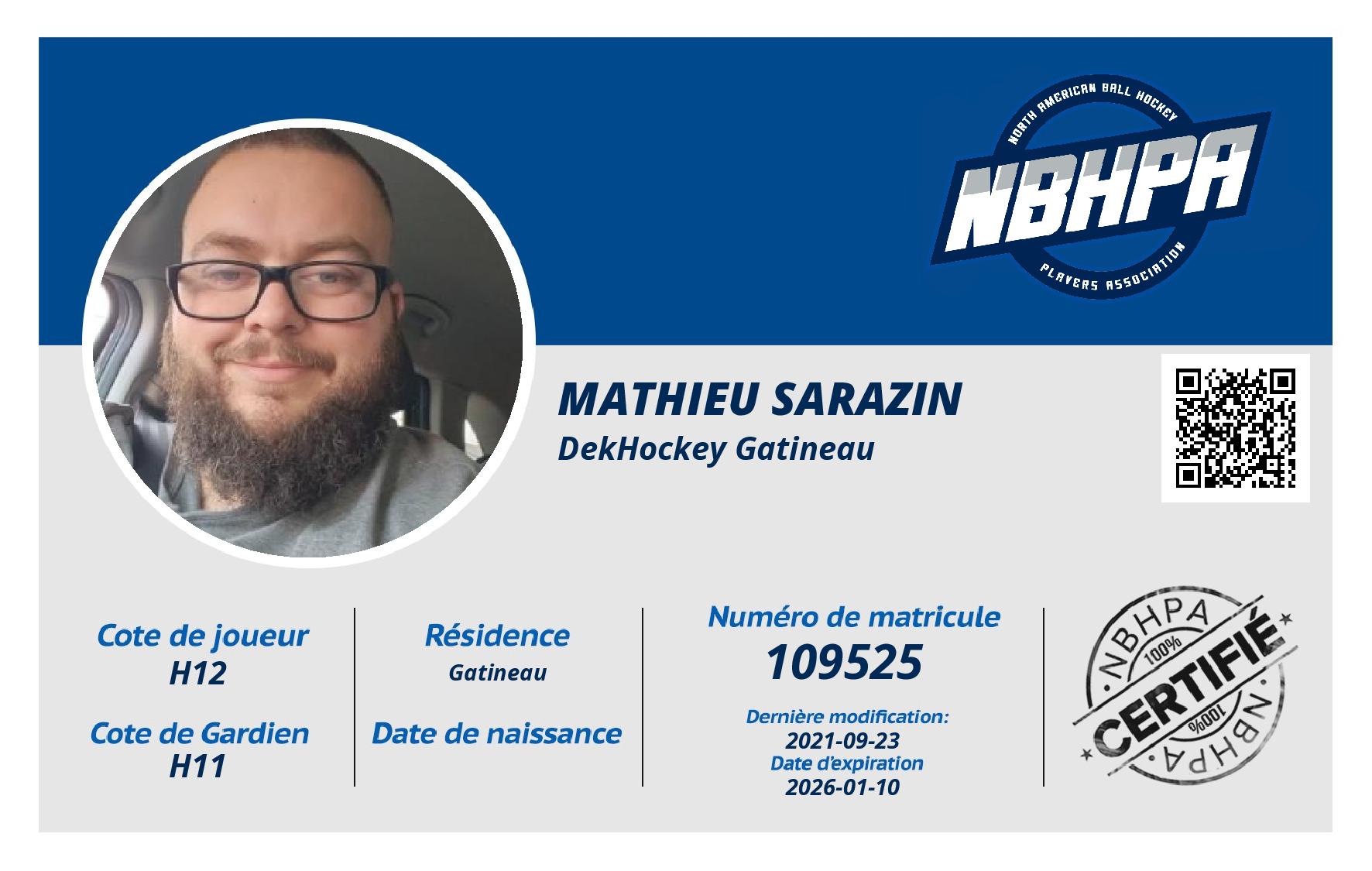 Mathieu Sarazin