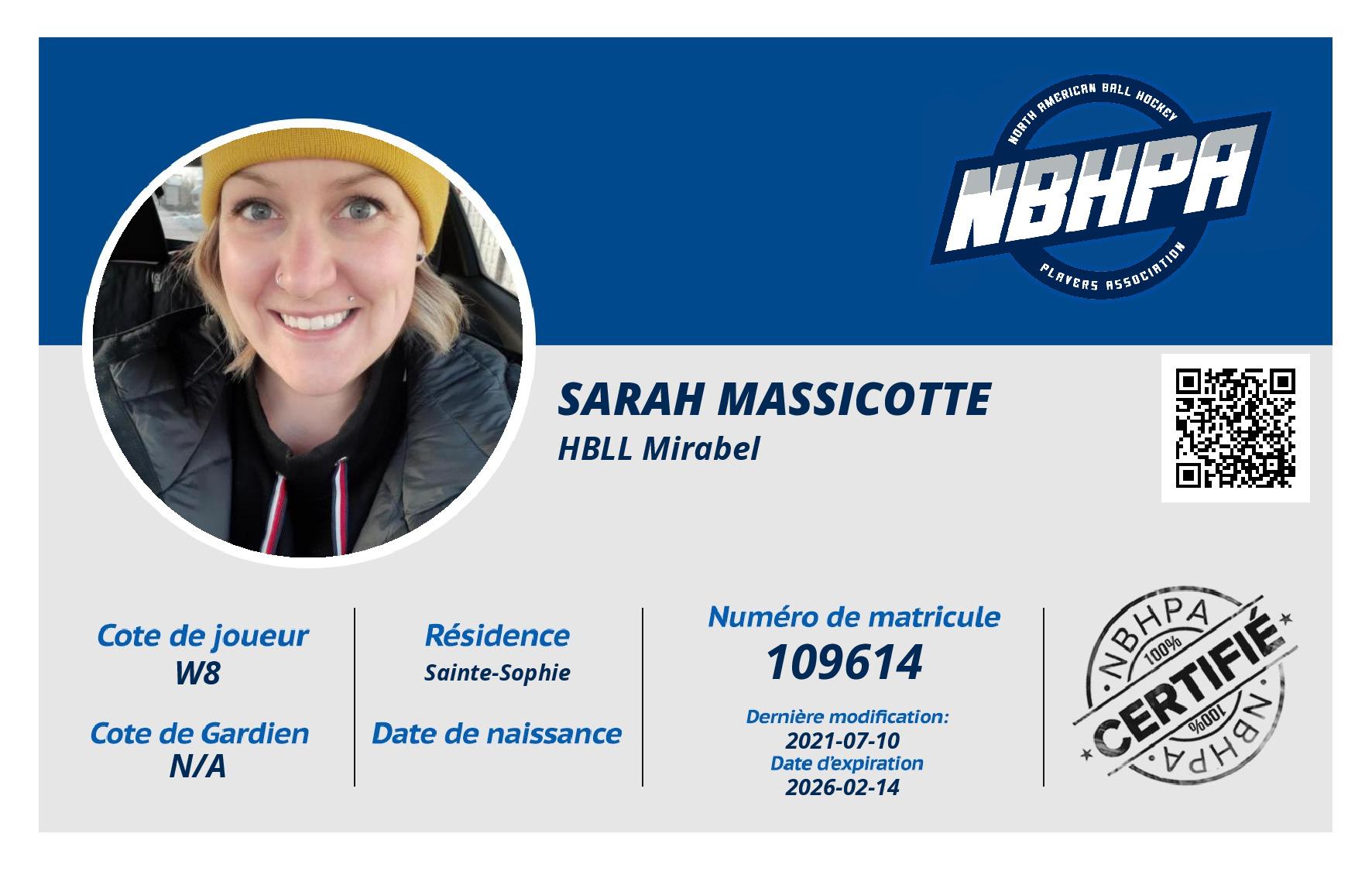 Sarah Massicotte