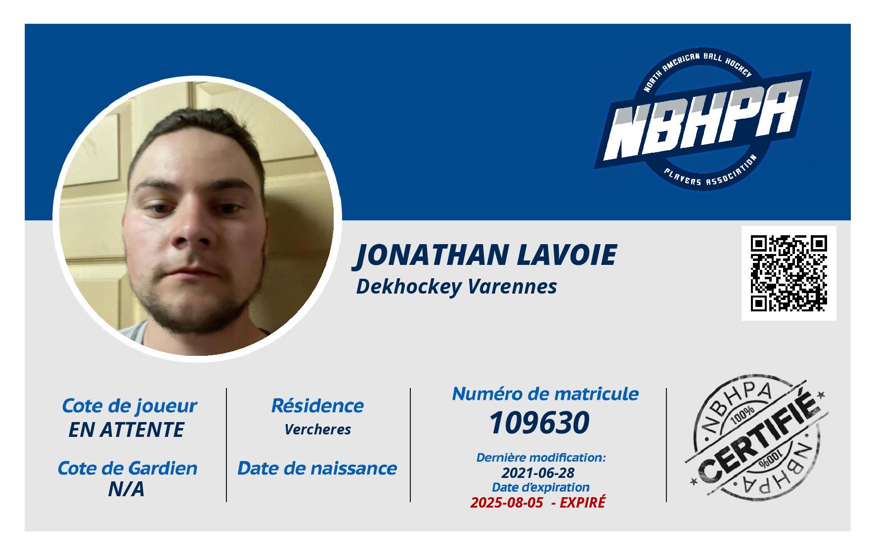 Jonathan Lavoie 