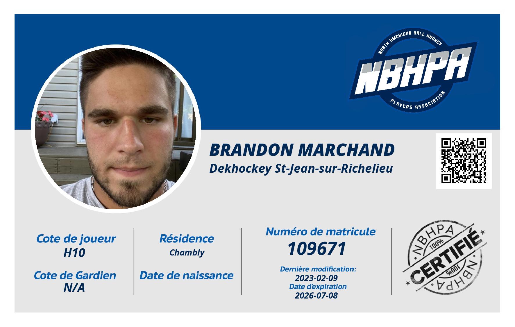 Brandon Marchand