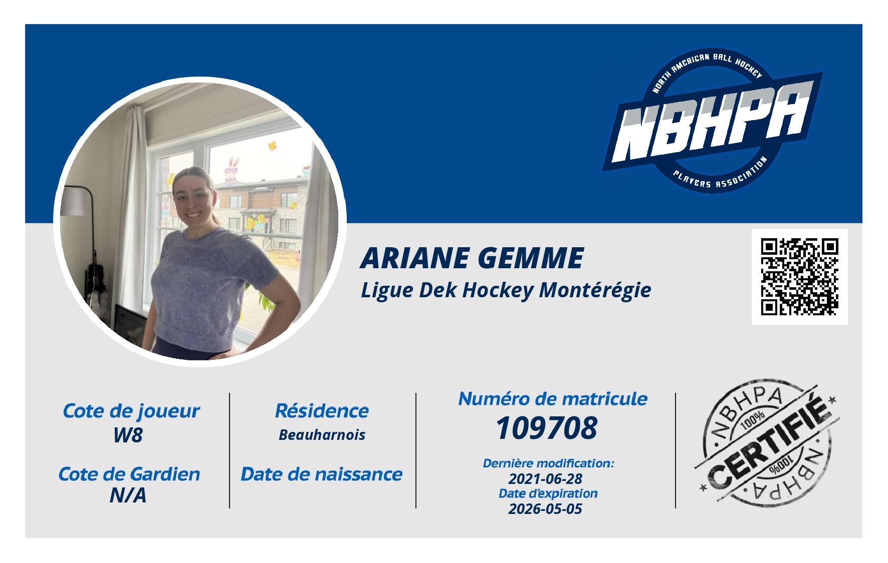Ariane Gemme