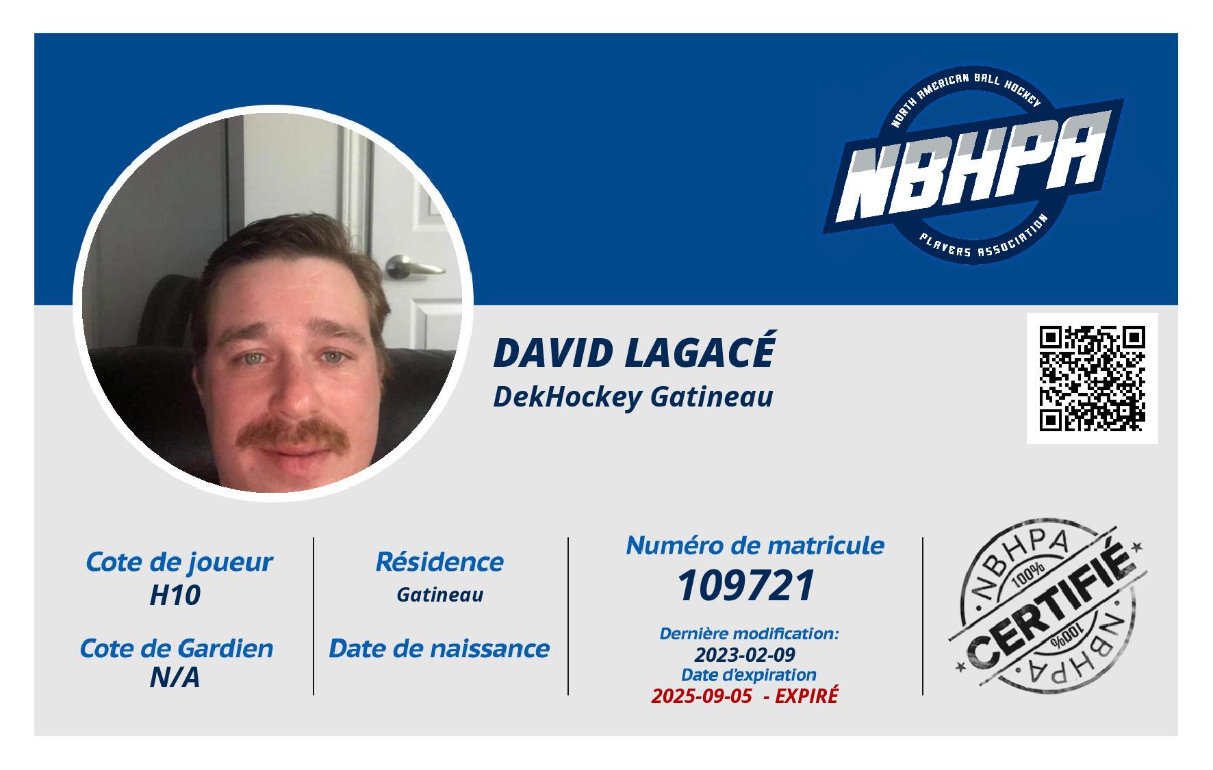 David Lagacé 
