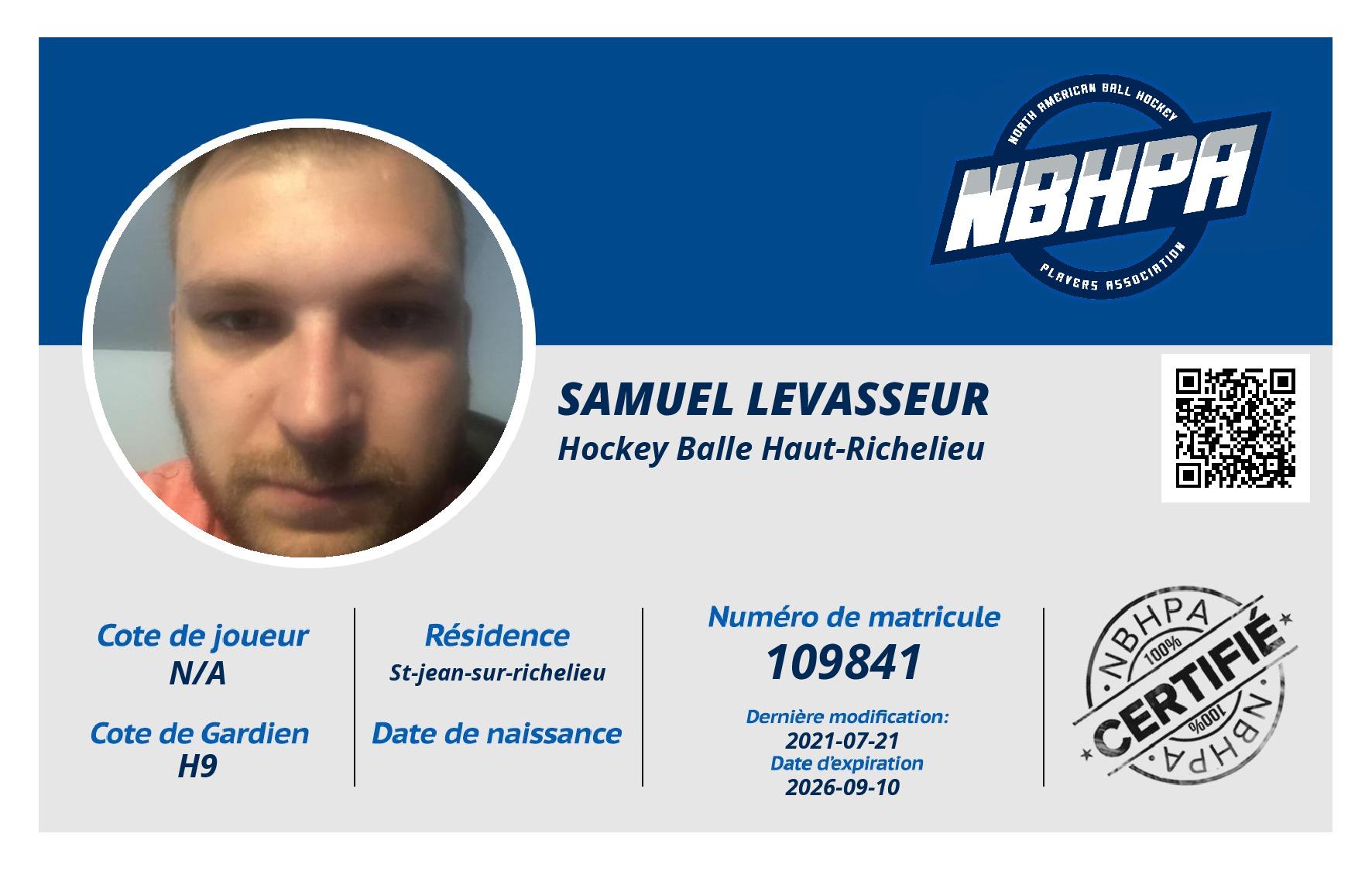 Samuel Levasseur