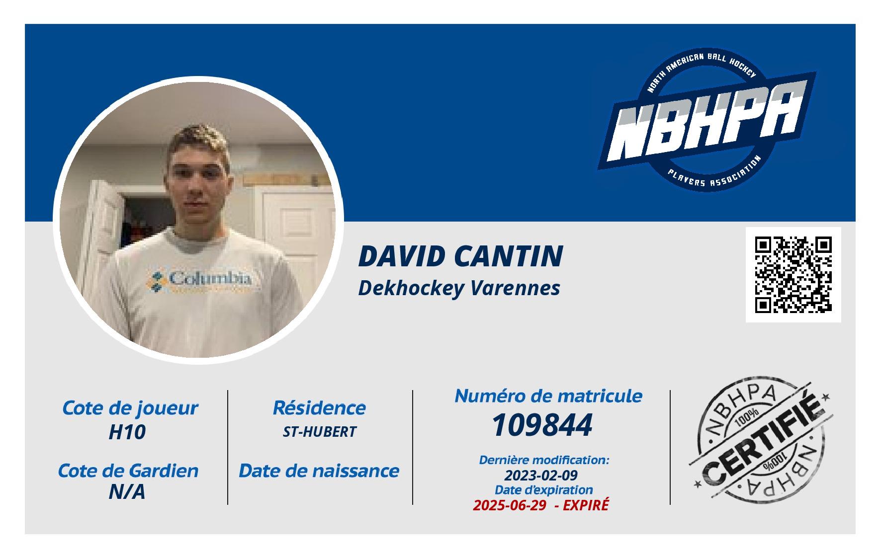David Cantin