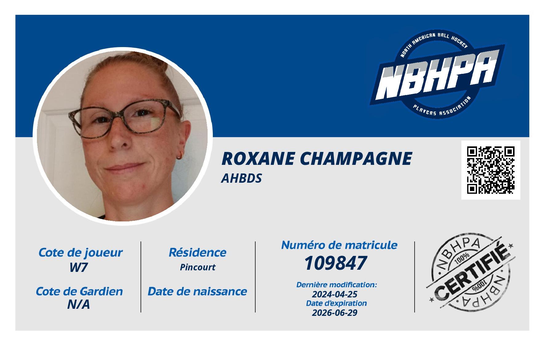 Roxane Champagne