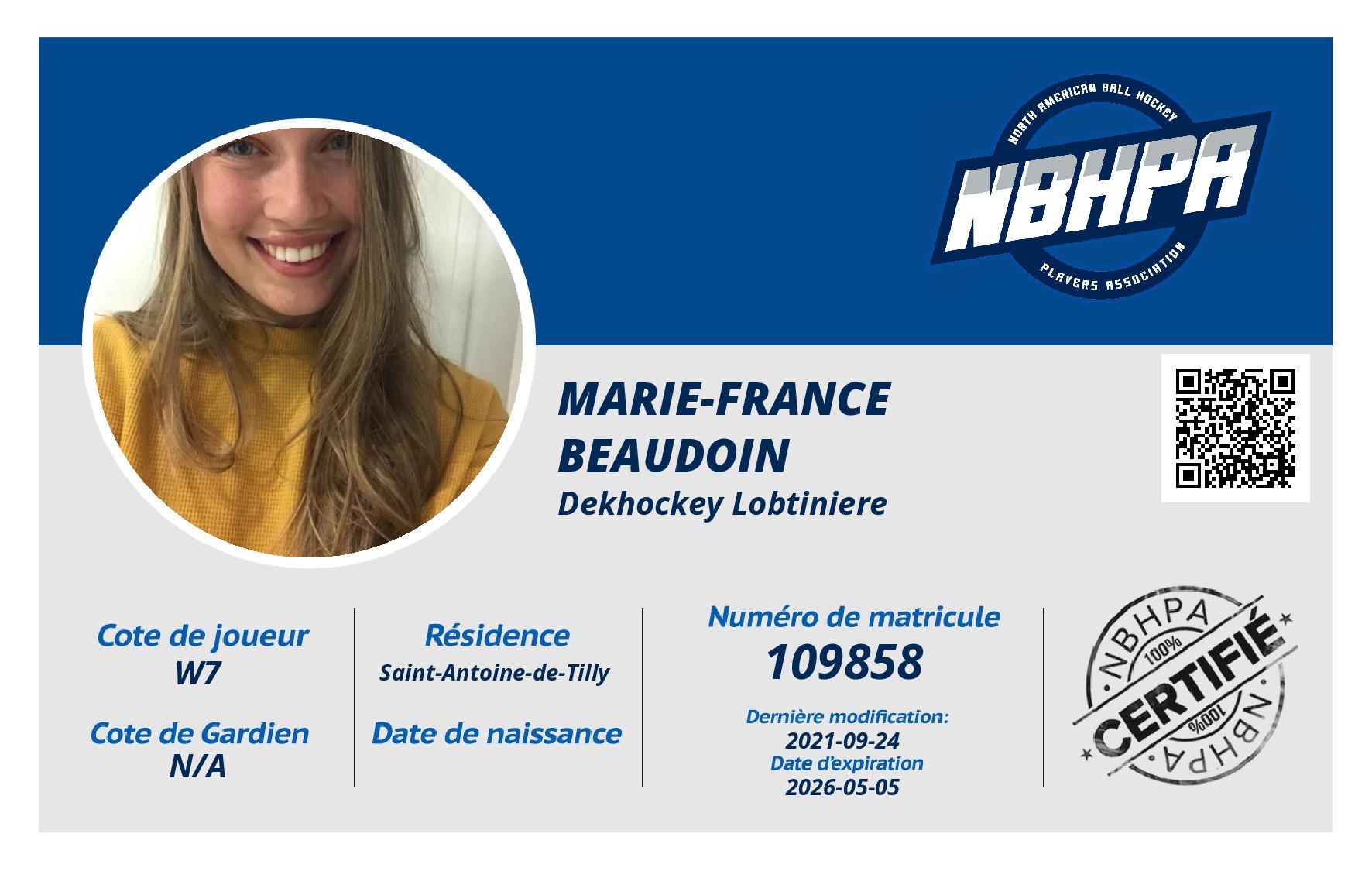 Marie-France Beaudoin