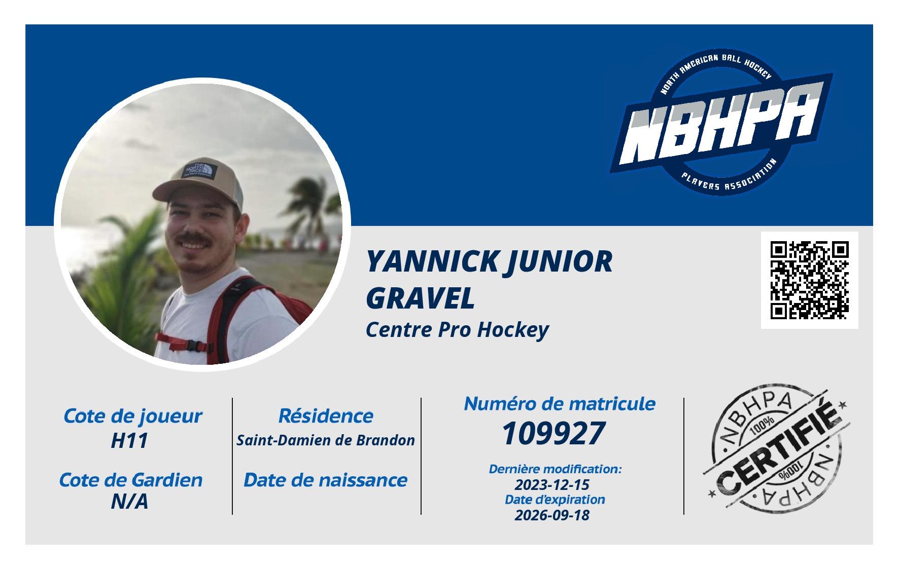 Yannick Junior Gravel