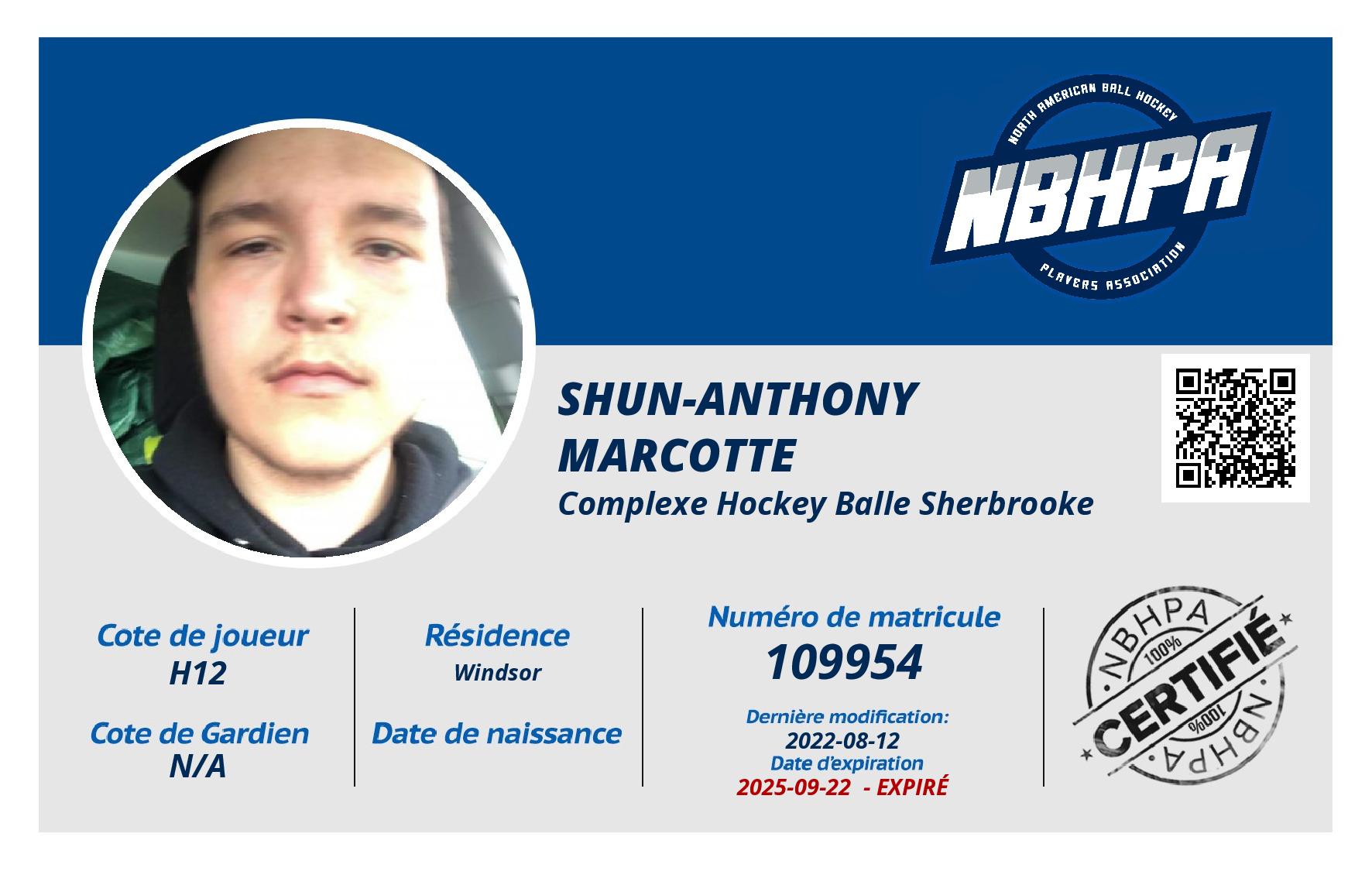 Shun-Anthony Marcotte