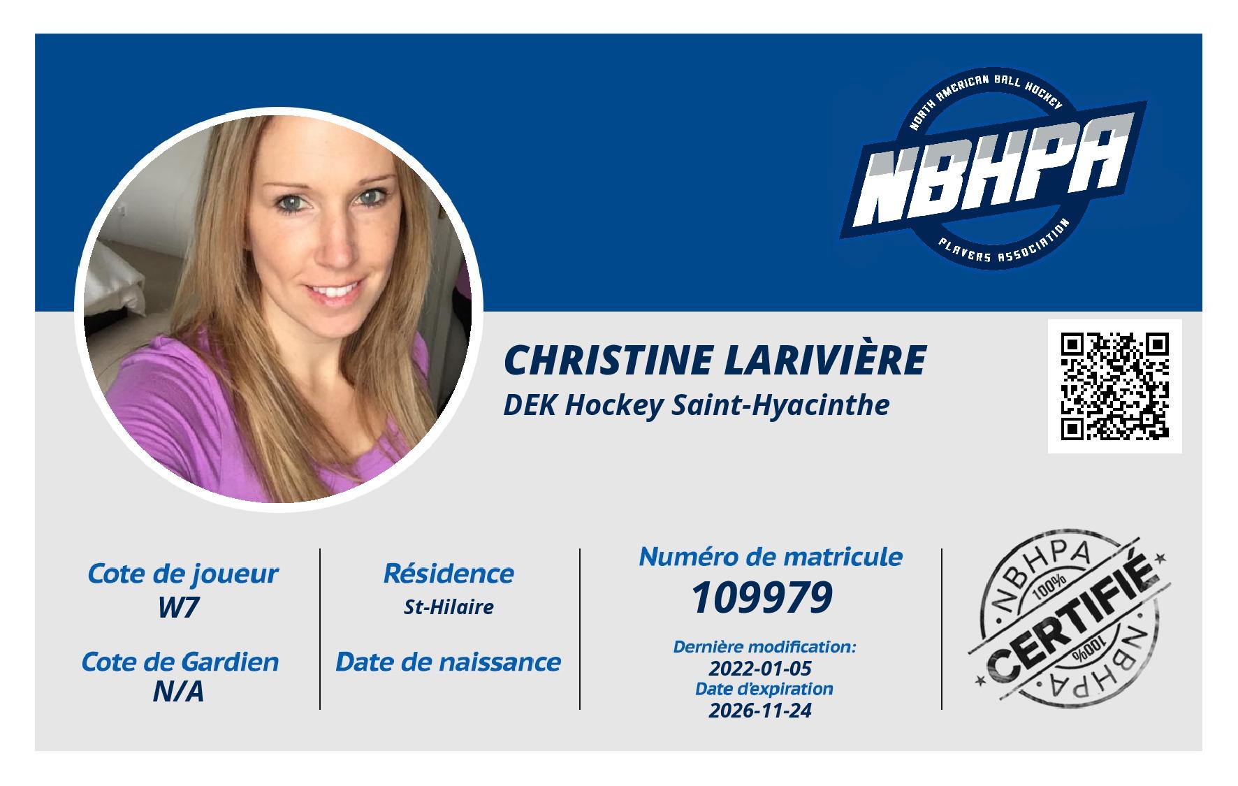 Christine Larivière 