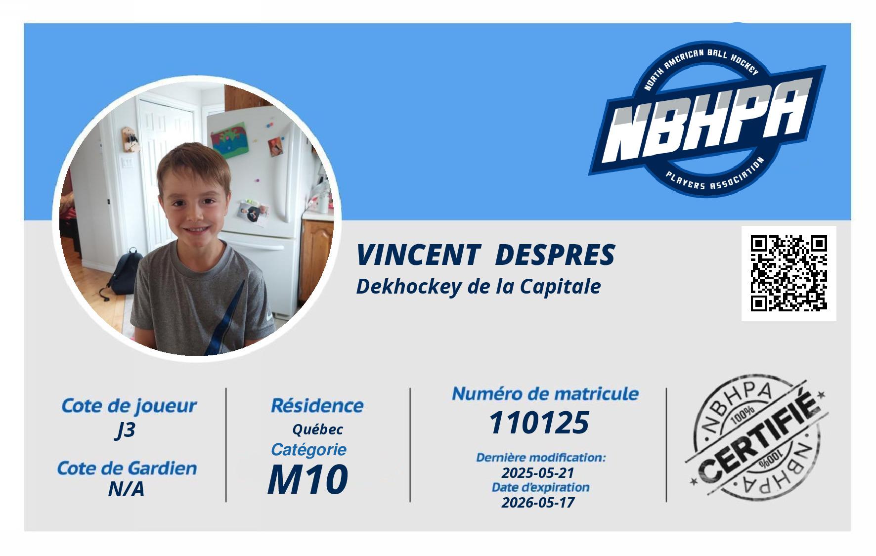 Vincent  Despres
