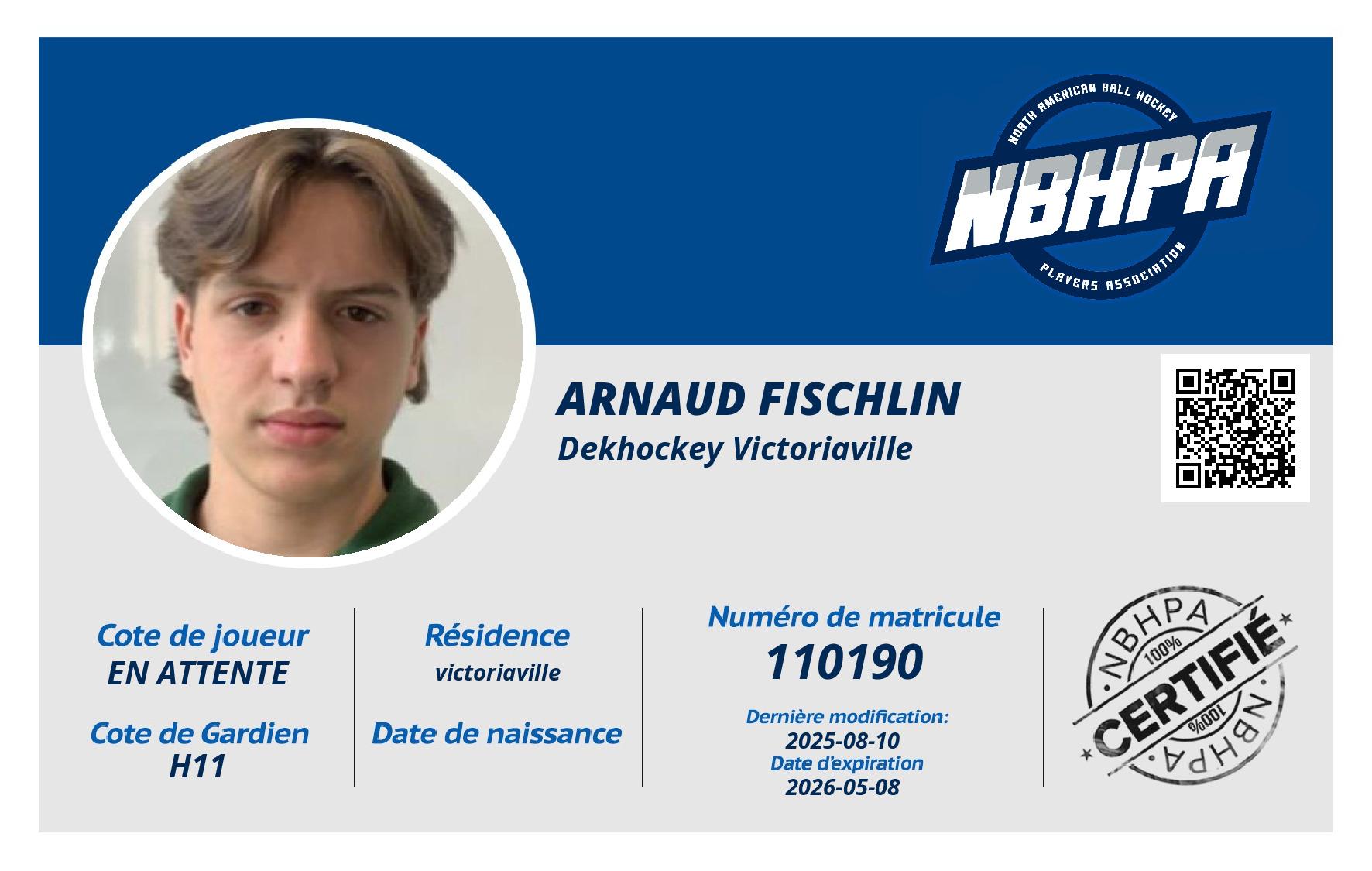 Arnaud Fischlin