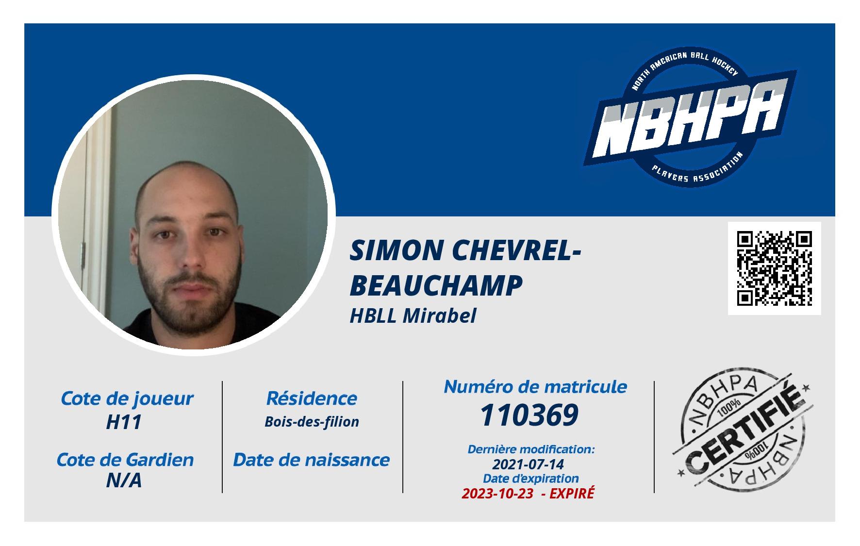 Simon Chevrel-Beauchamp