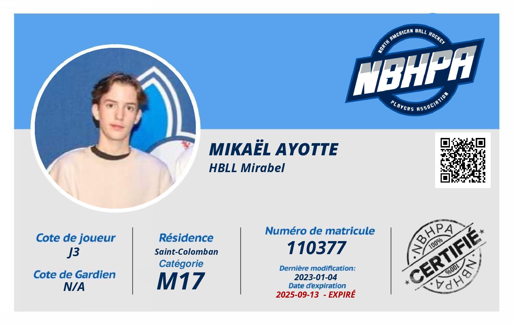 Mikaël Ayotte