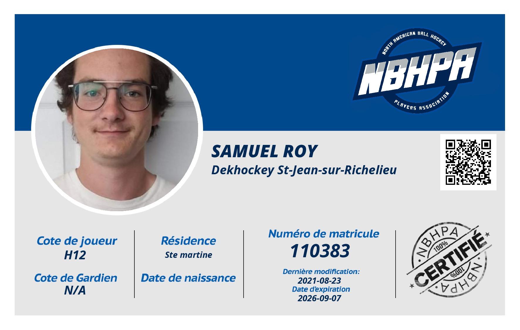 Samuel Roy