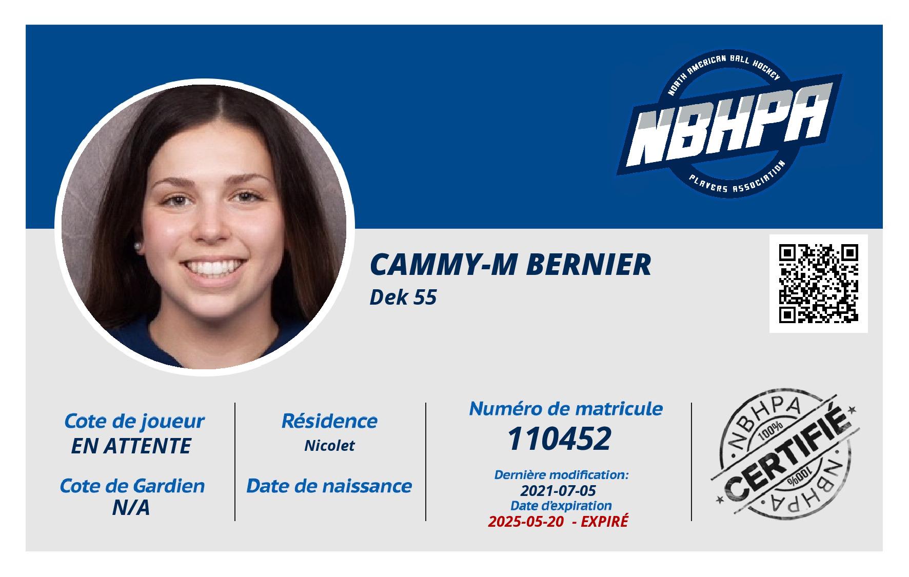 Cammy-M Bernier