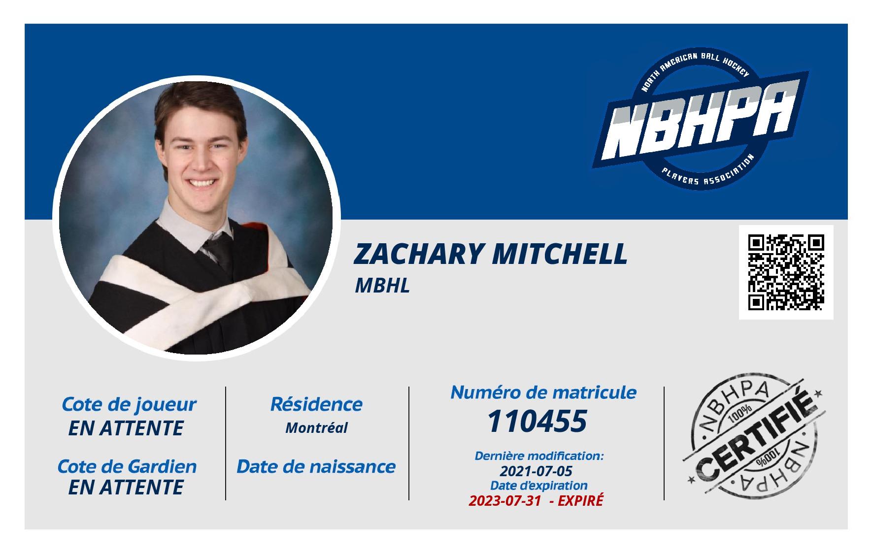 Zachary Mitchell