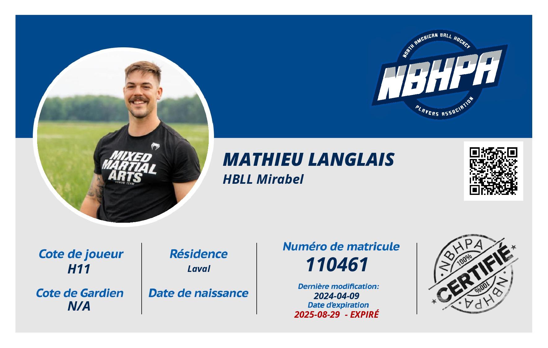 Mathieu Langlais