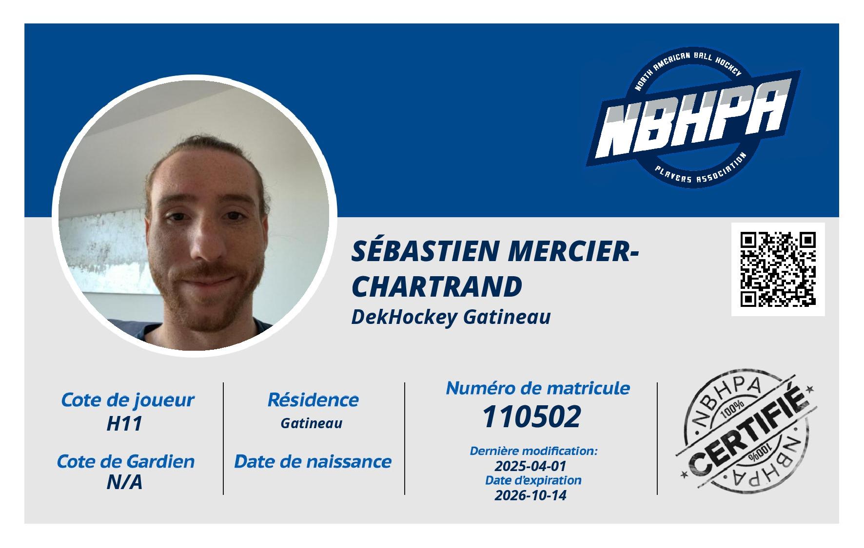 Sébastien Mercier-Chartrand