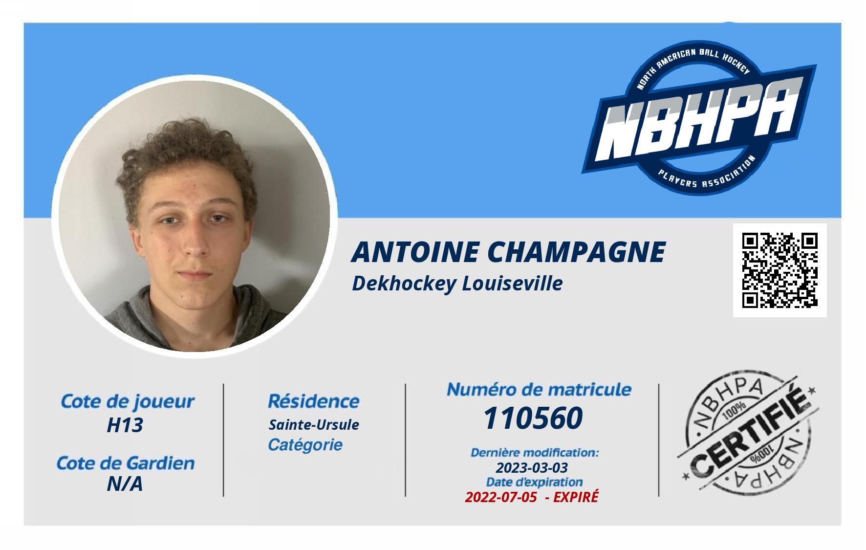 Antoine Champagne