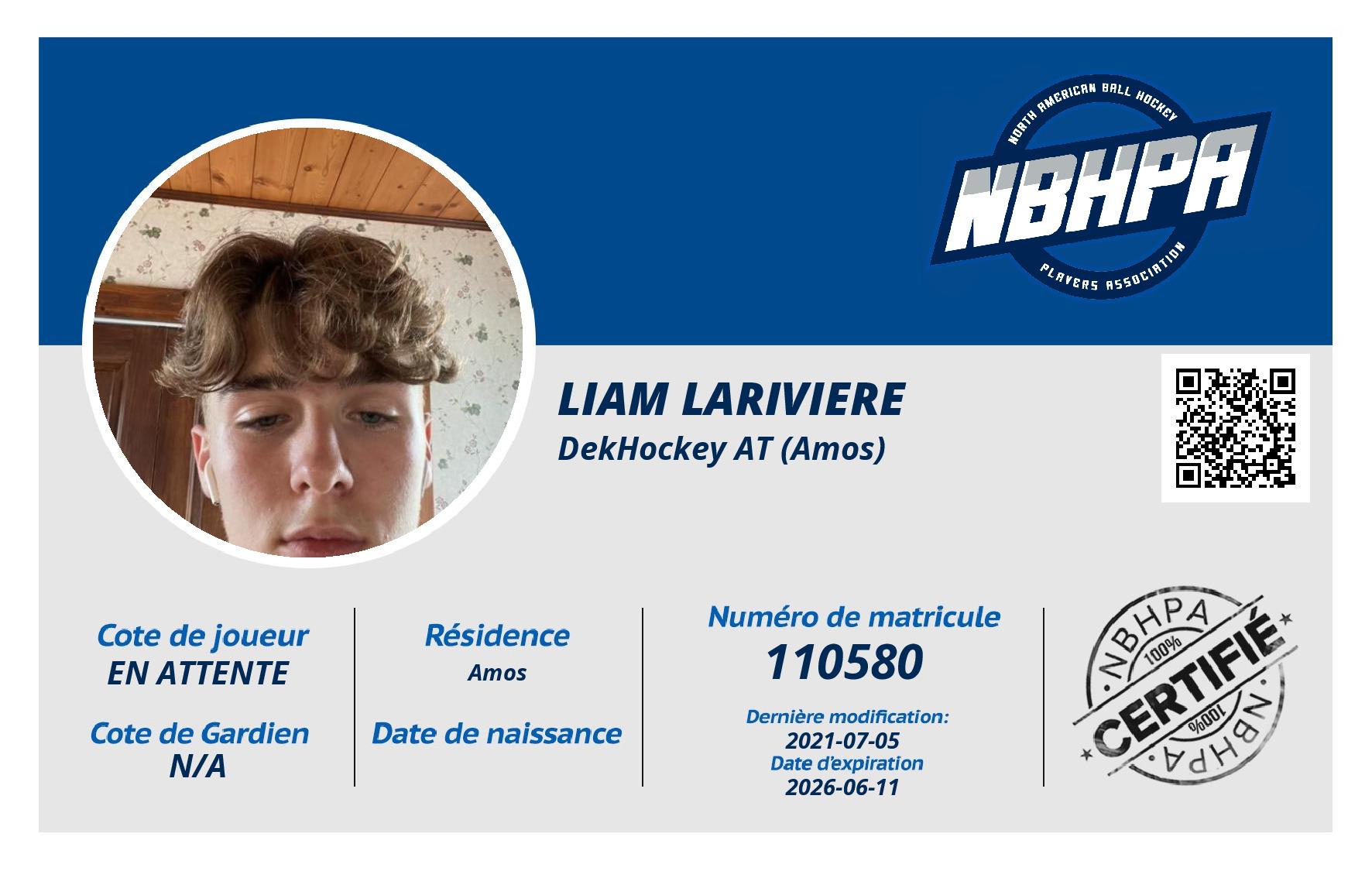 Liam Lariviere