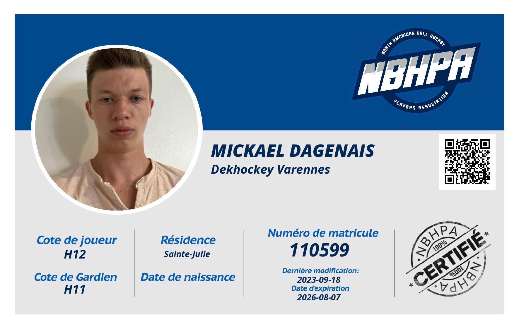 Mickael Dagenais