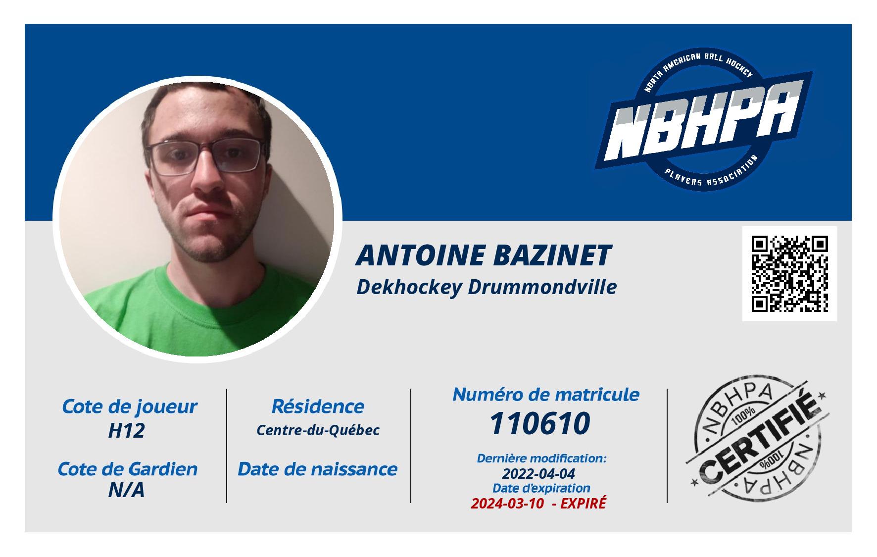 Antoine Bazinet