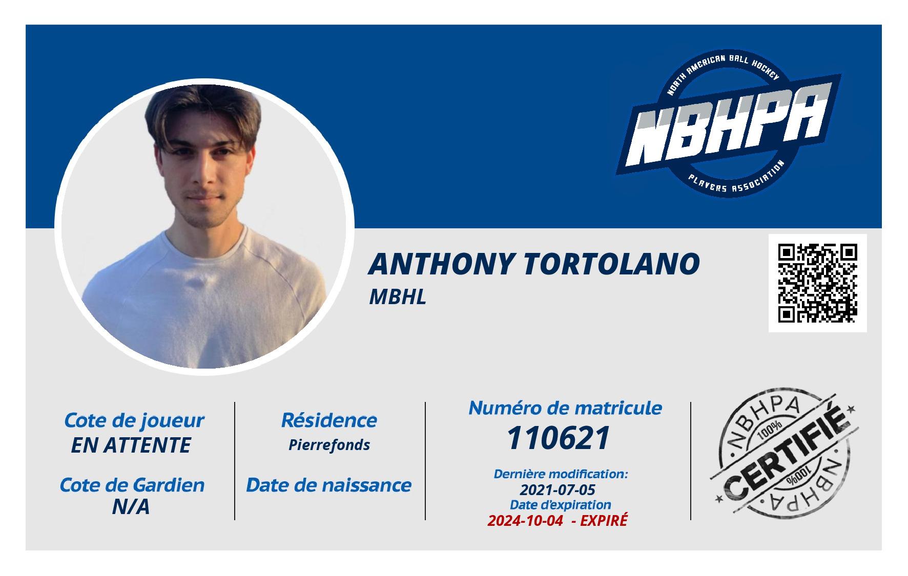 Anthony Tortolano